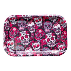 Calaveras Metal Rolling Tray - 11in