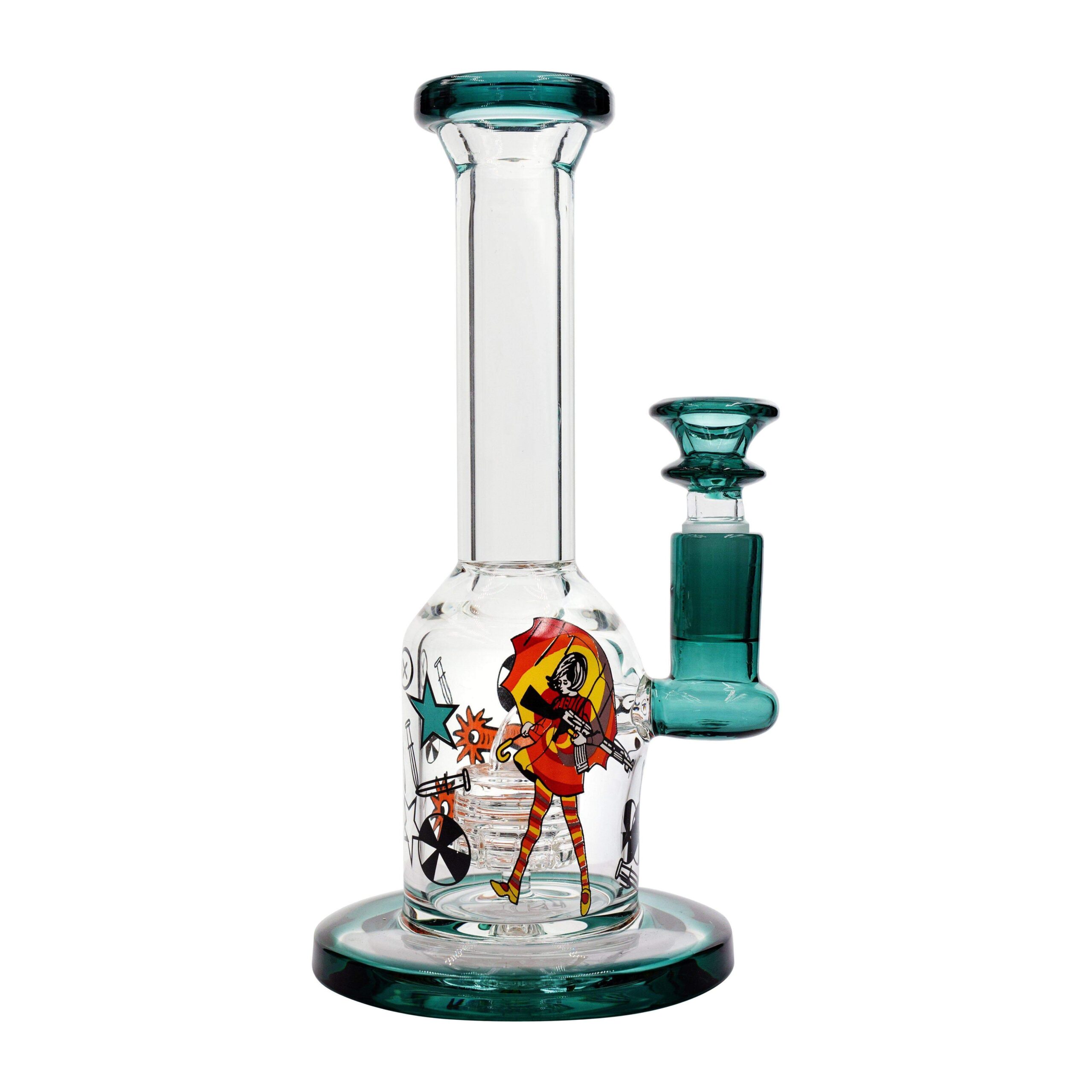 Cartoon Bong - 7.5in