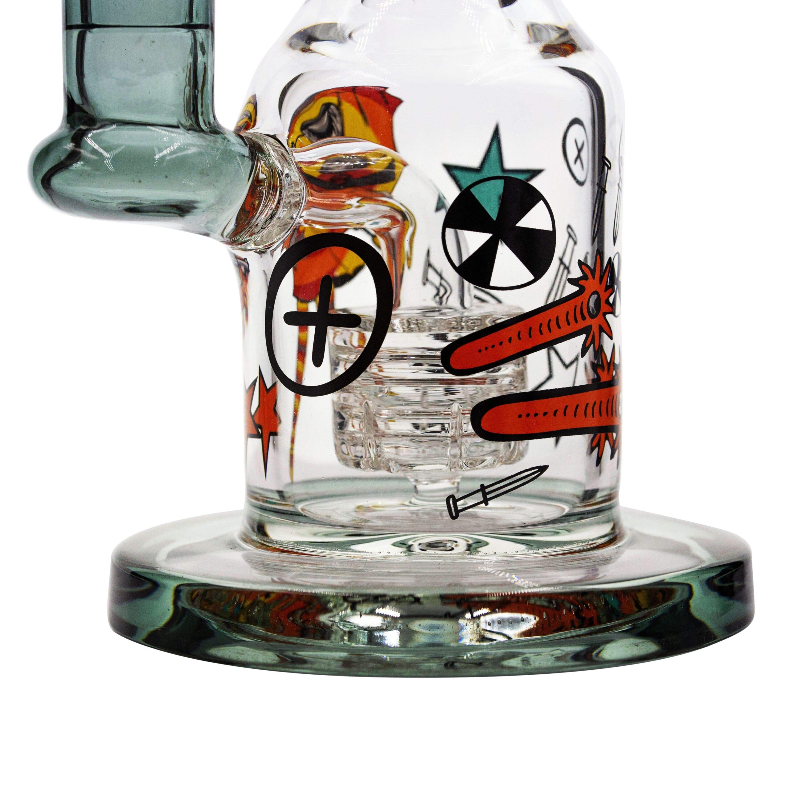 Cartoon Bong - 7.5in - Image 3
