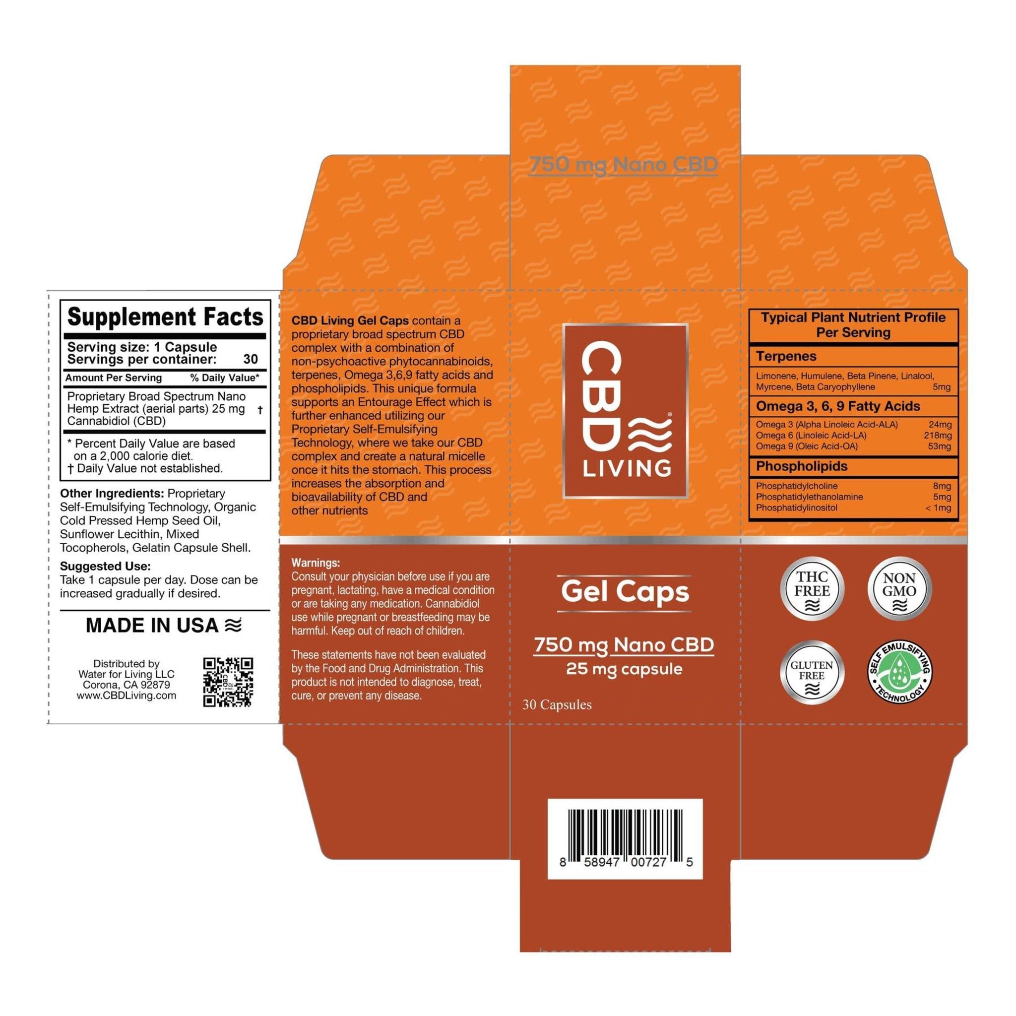 CBD Living Gel Caps - Image 2