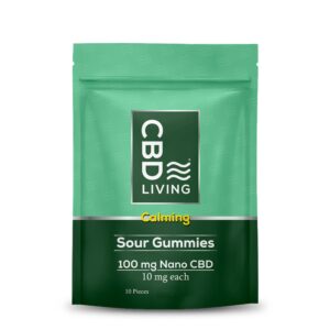 CBD Living Sour Assorted Gummies - 10 mg