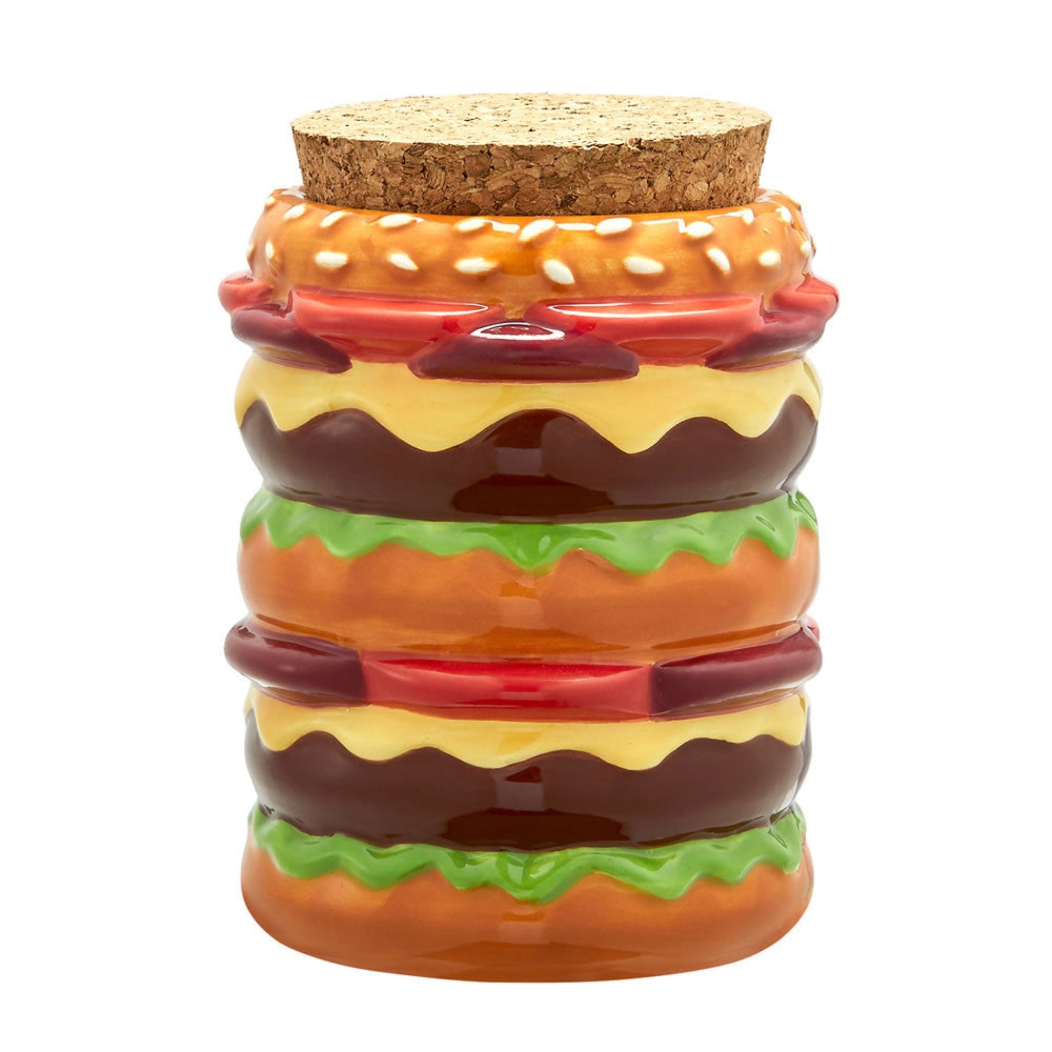 Cheeseburger Stash Jar - 4in