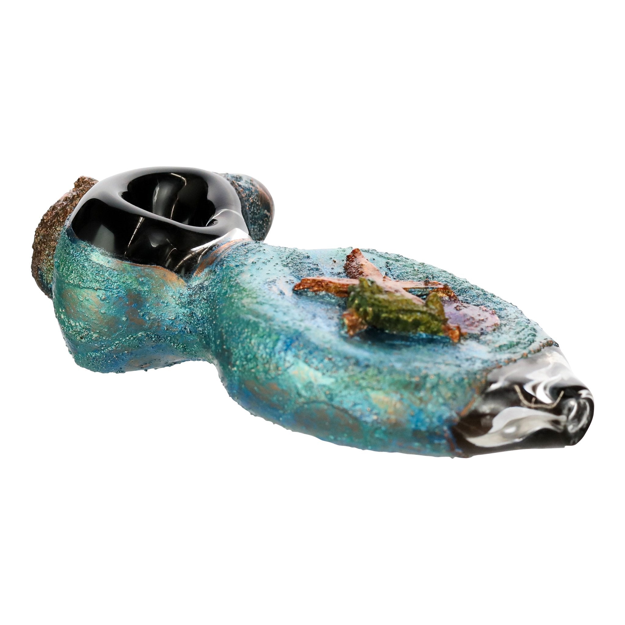 Cherry Glass Sealife Spoon - 5in - Image 3