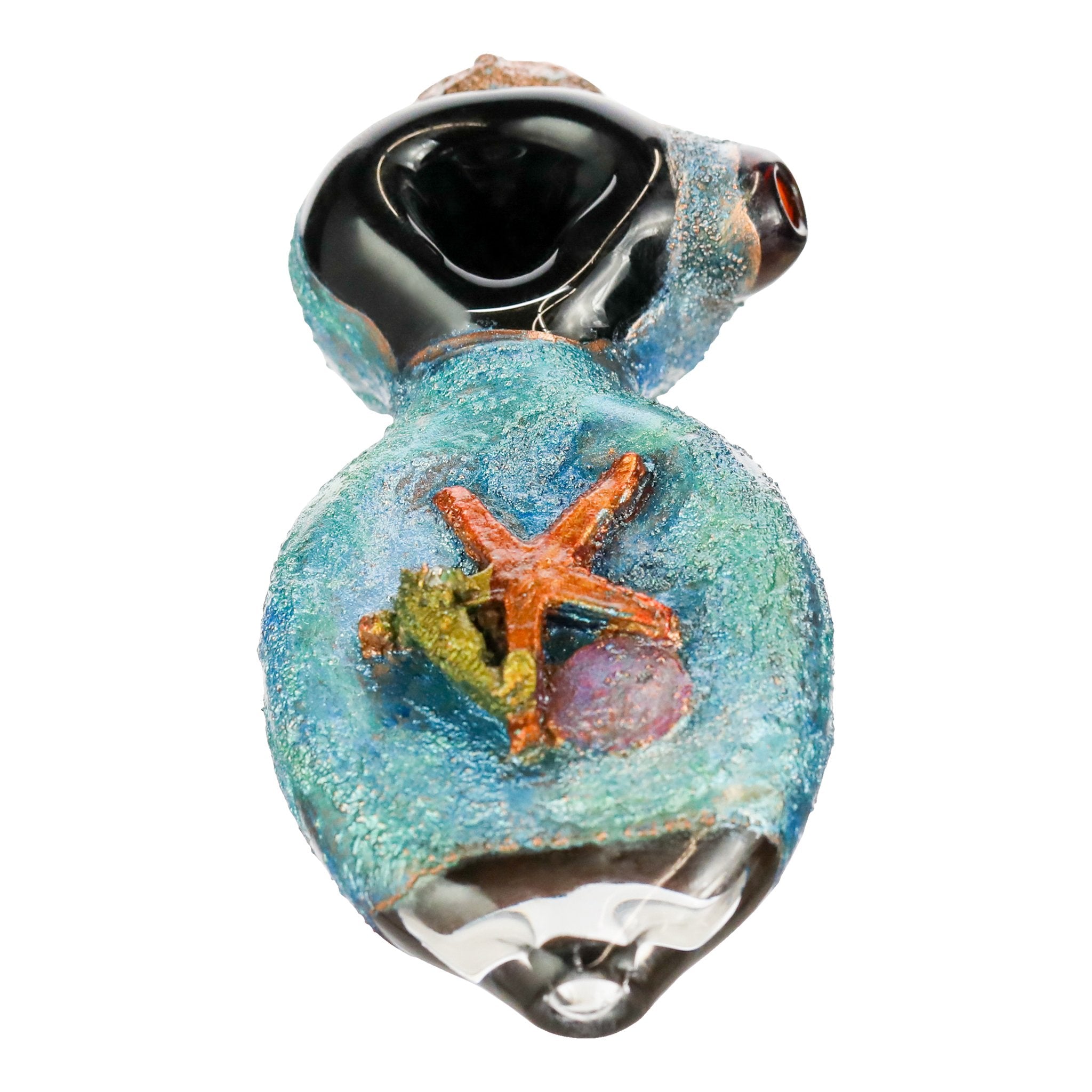Cherry Glass Sealife Spoon - 5in - Image 5