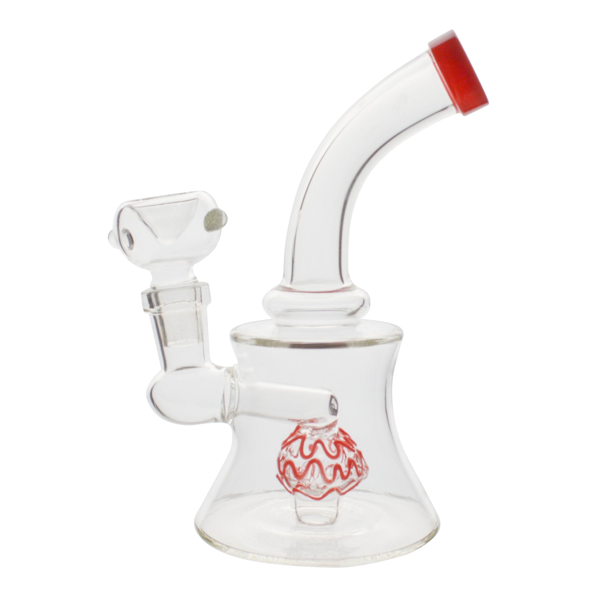 Chevron Scrawl Mini Bong - 6 inches water bong - Image 3