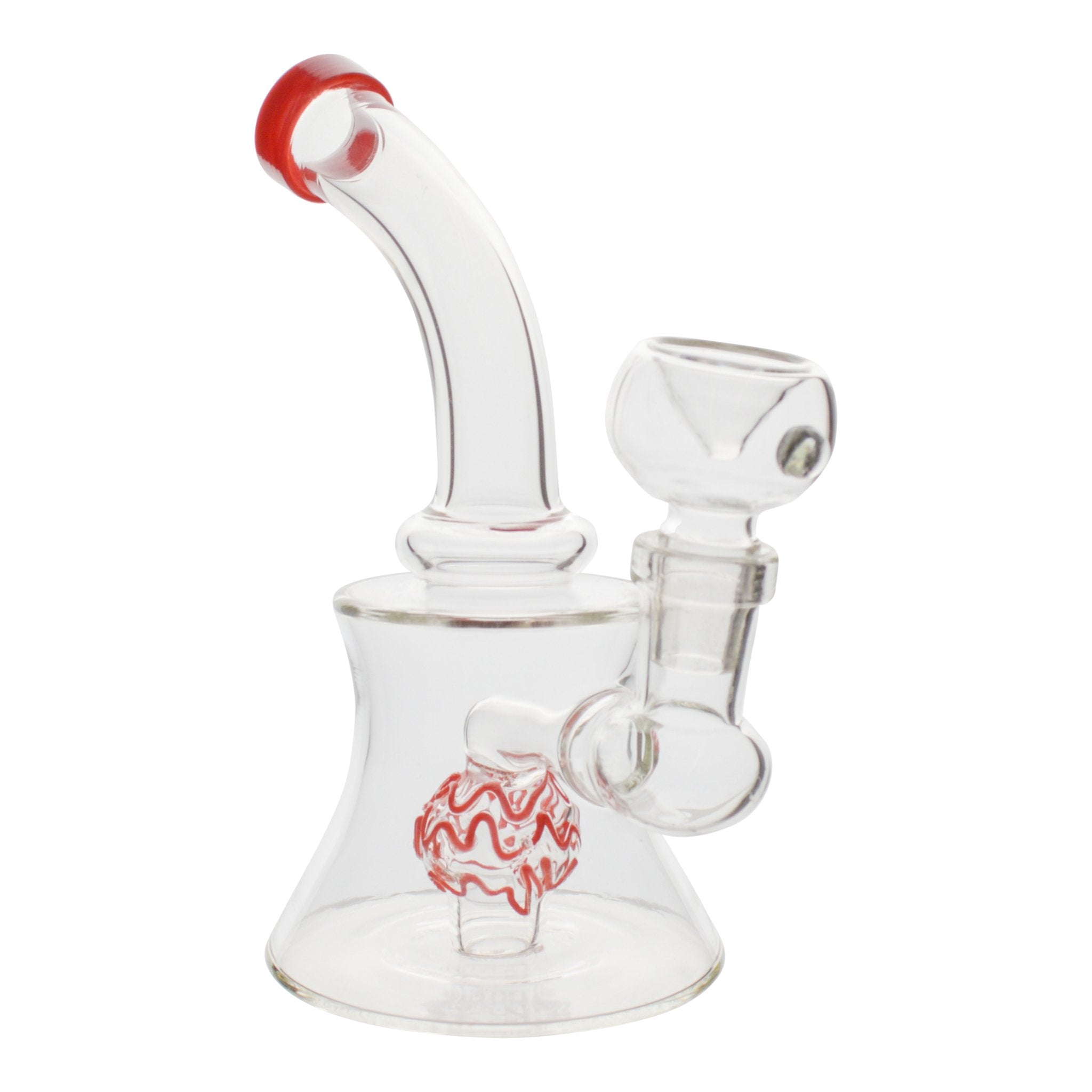 Chevron Scrawl Mini Bong - 6 inches water bong - Image 2