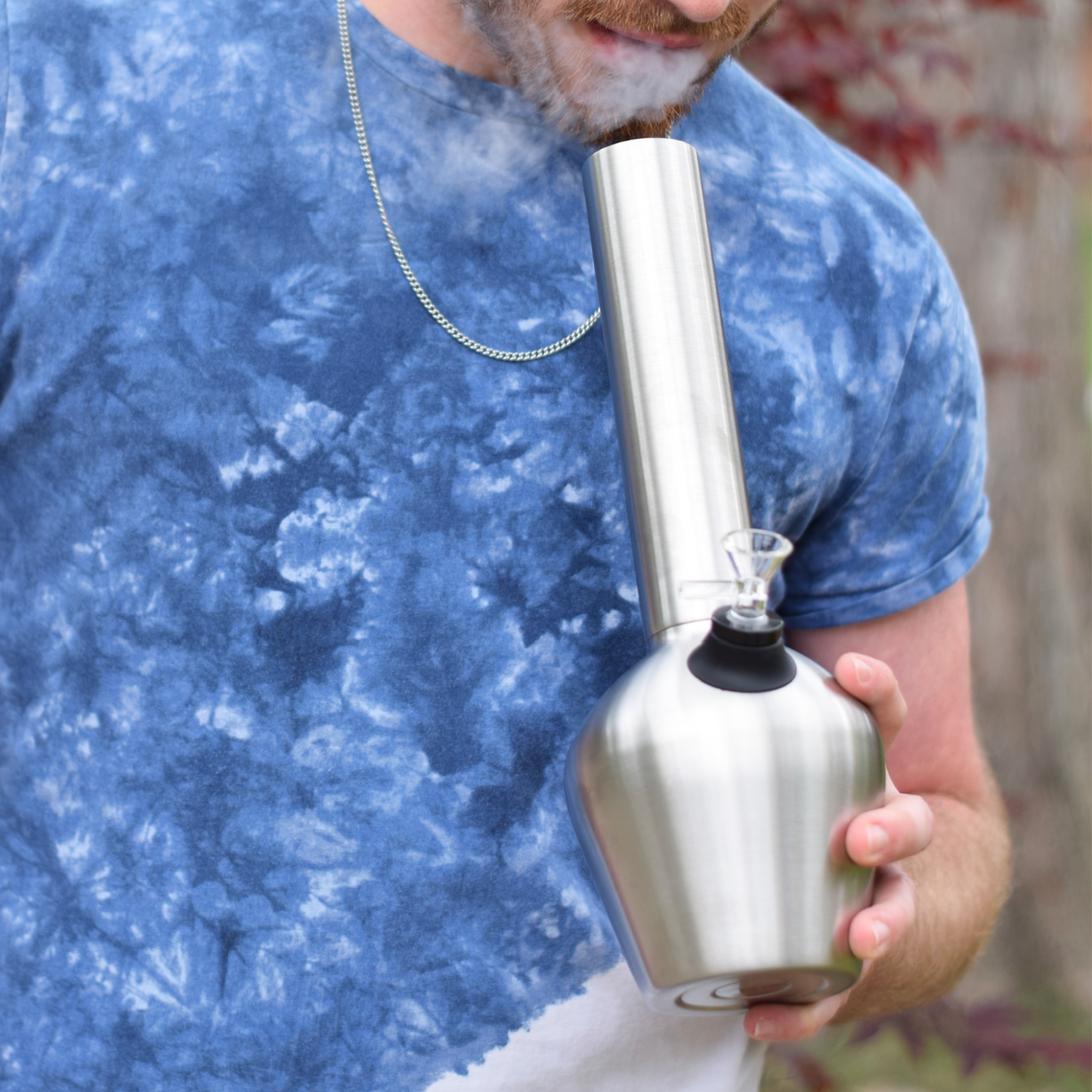 Chill Ceramic lined Steel Bong - 13in - Image 5