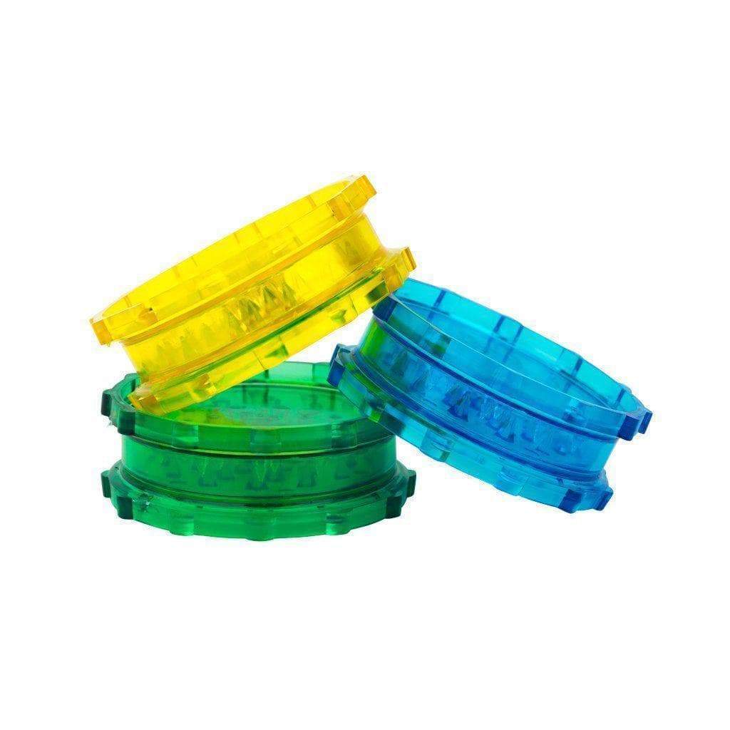 Clear Plastic Herb Grinder - 70mm - Image 3