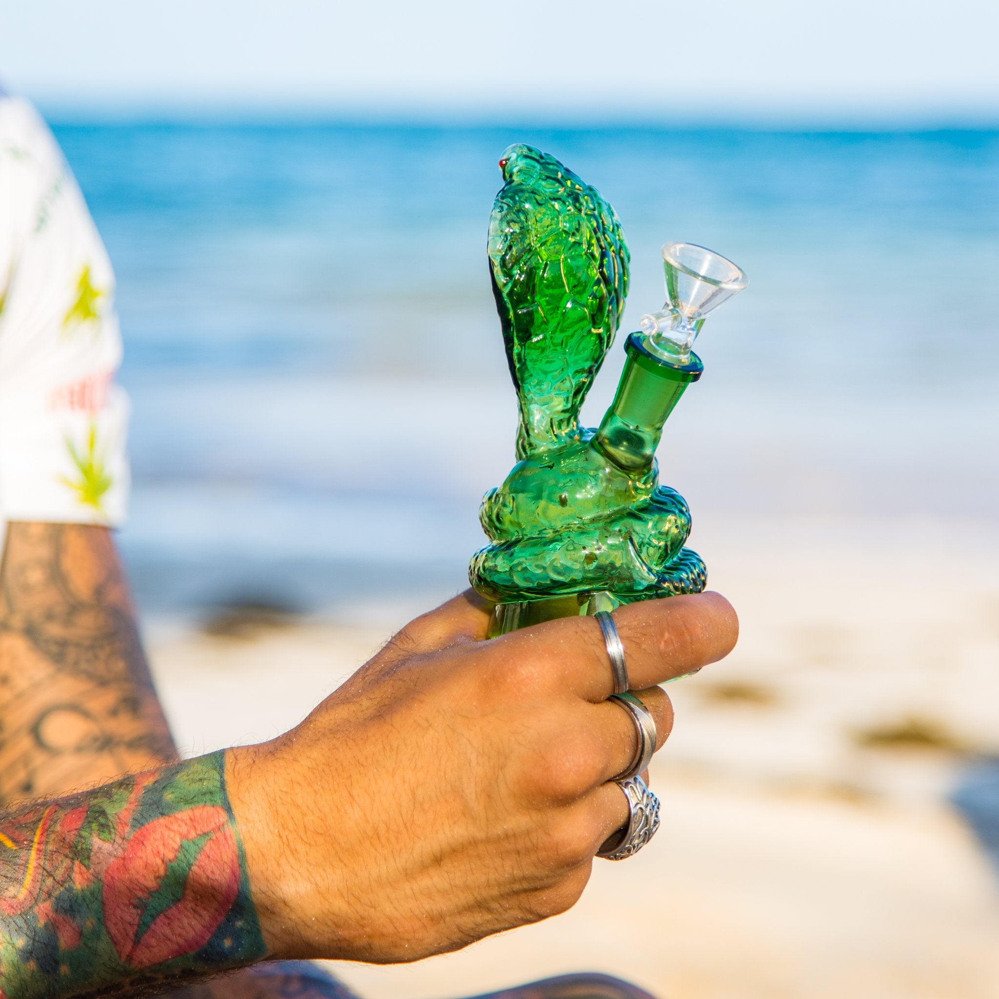 Cobra Snake Bong - 6.5in - Image 5