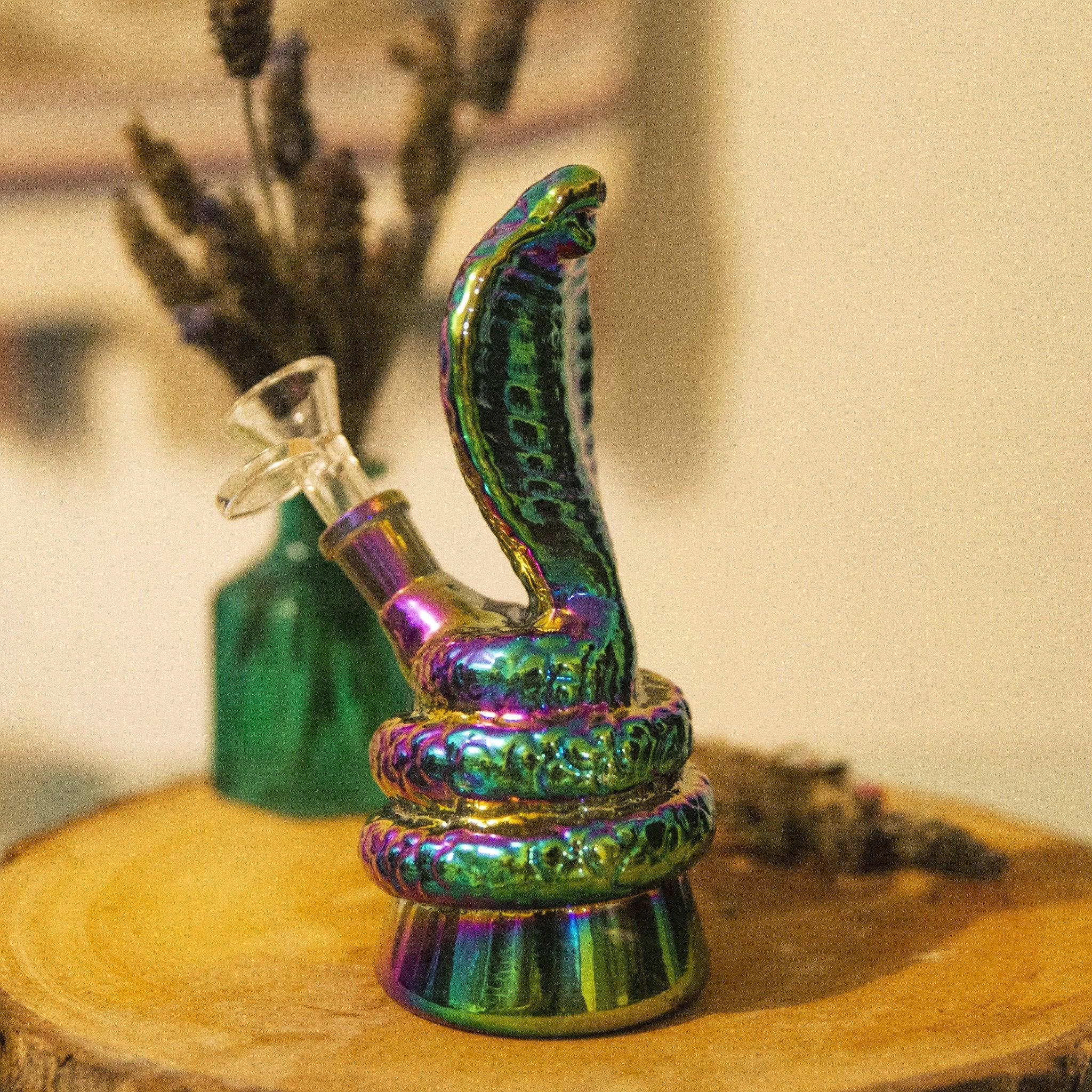 Cobra Snake Bong - 6.5in - Image 13