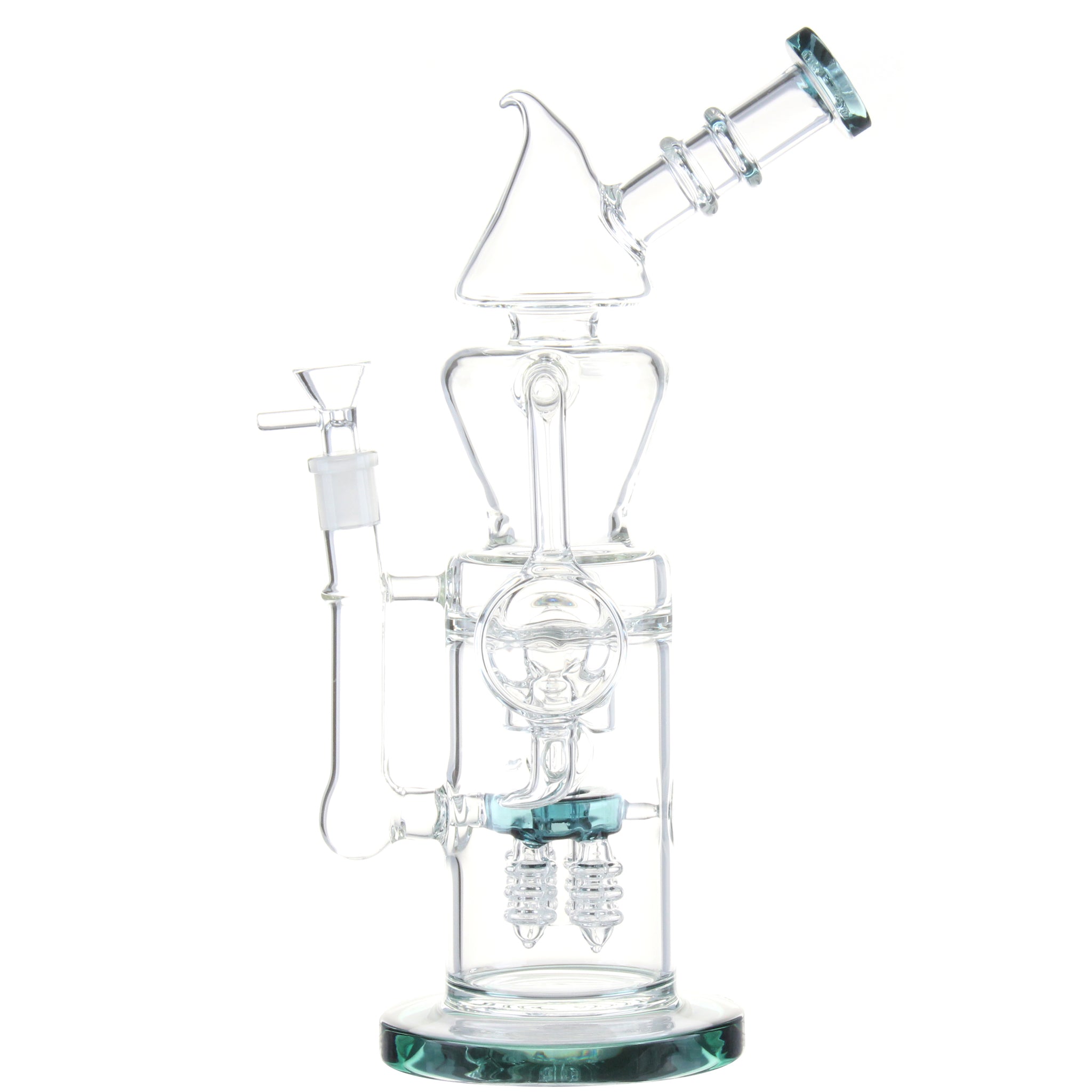 Coiled Experiment Perc Bong - 16in - Image 6