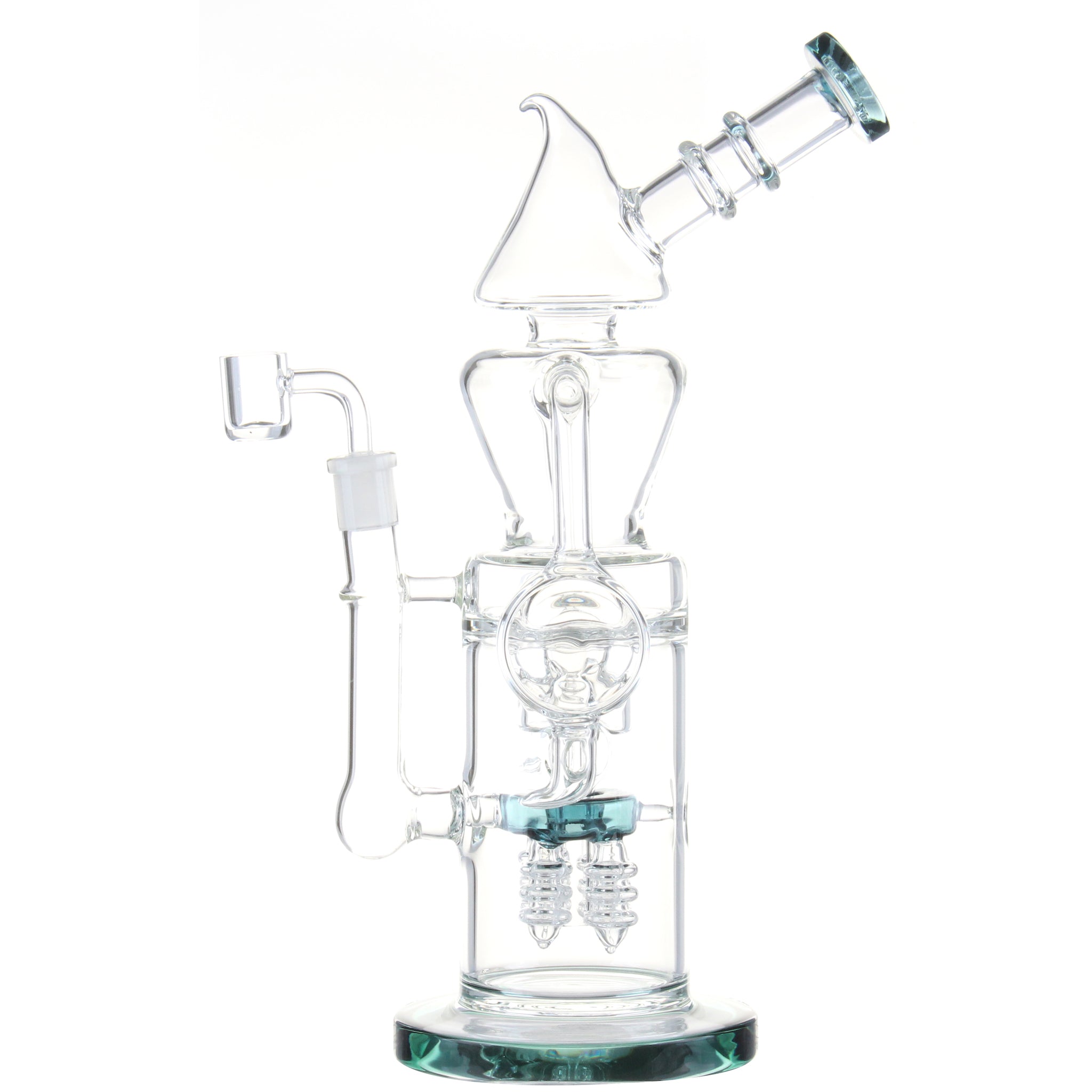 Coiled Experiment Perc Bong - 16in - Image 5