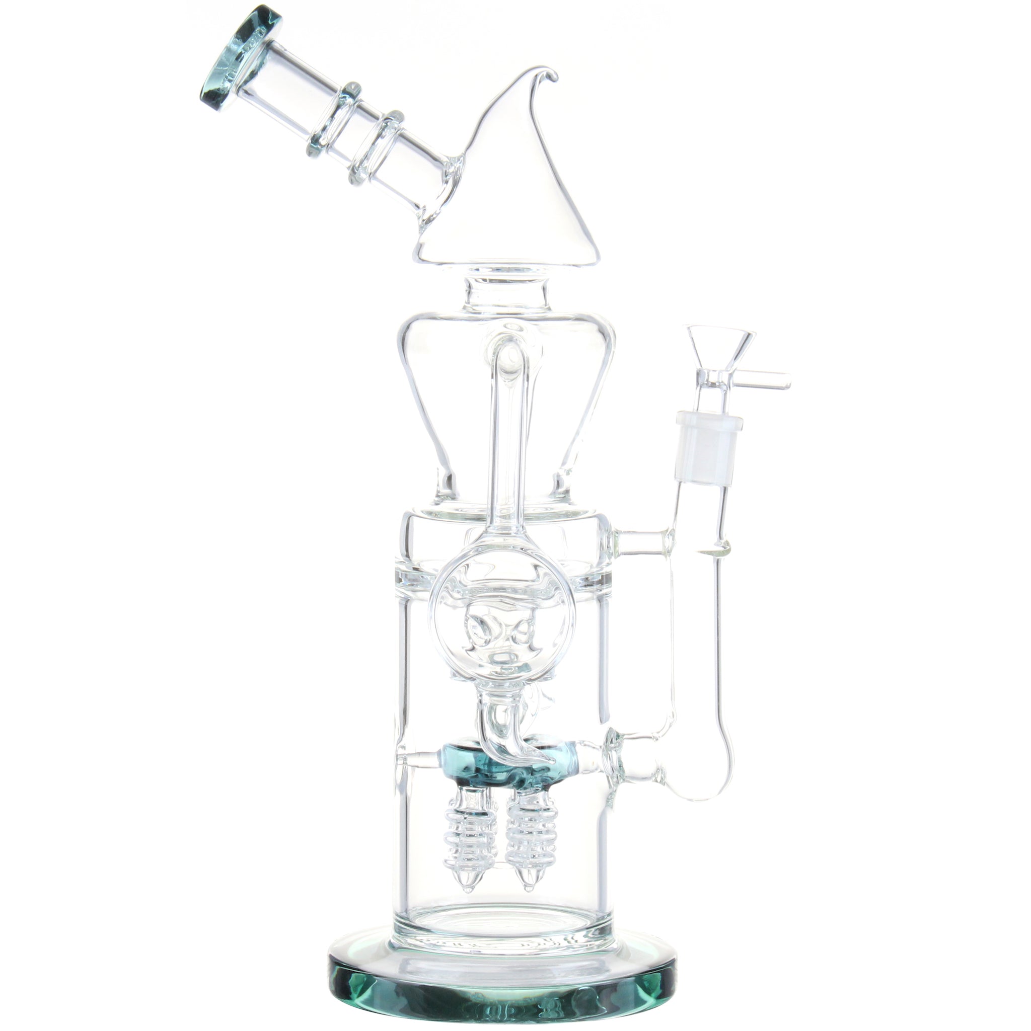 Coiled Experiment Perc Bong - 16in - Image 2
