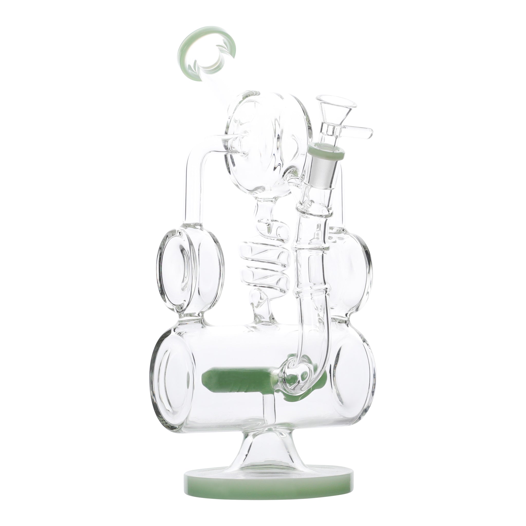 Coiled Inline Percolator Bong - 13in - Image 2