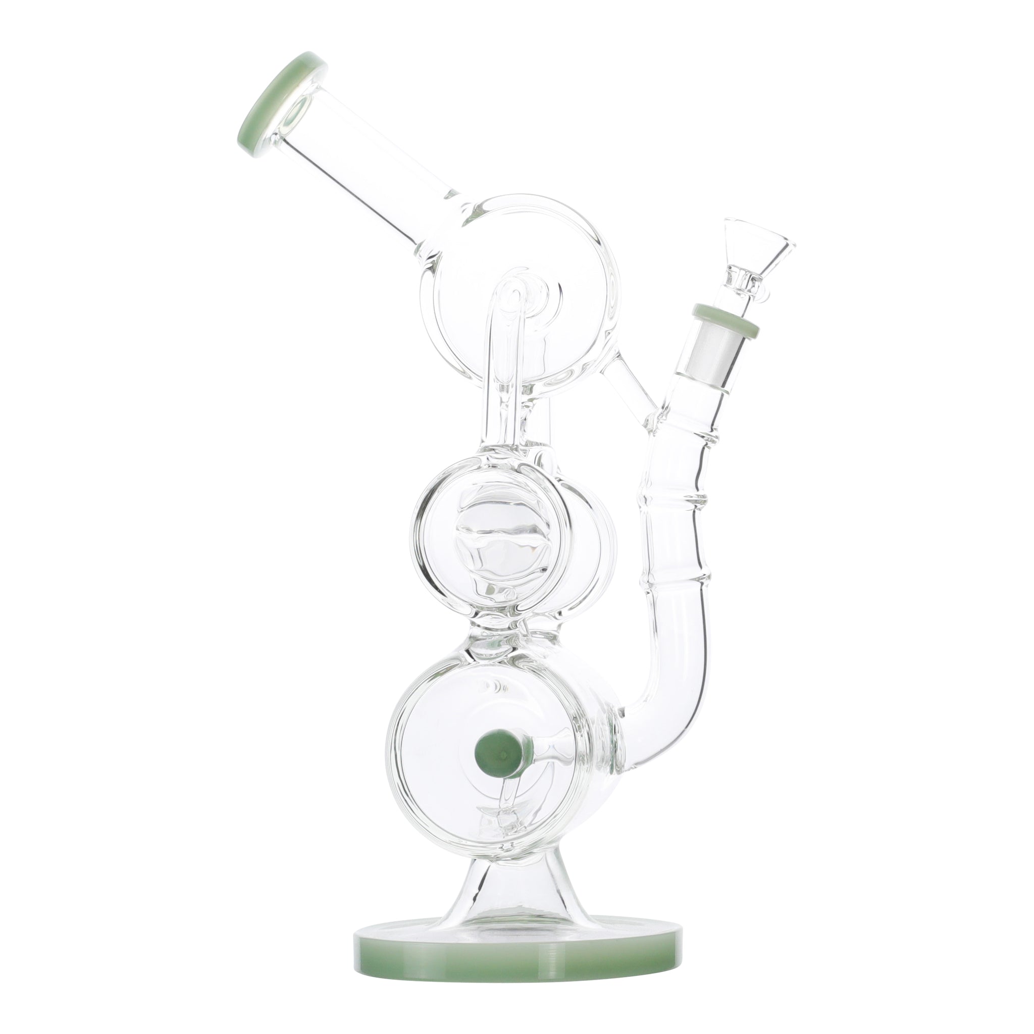 Coiled Inline Percolator Bong - 13in - Image 3