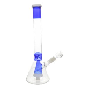 Collared Cap Beaker Bong - 14in