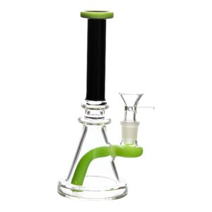Collared Inline percolator Beaker - 8 inches