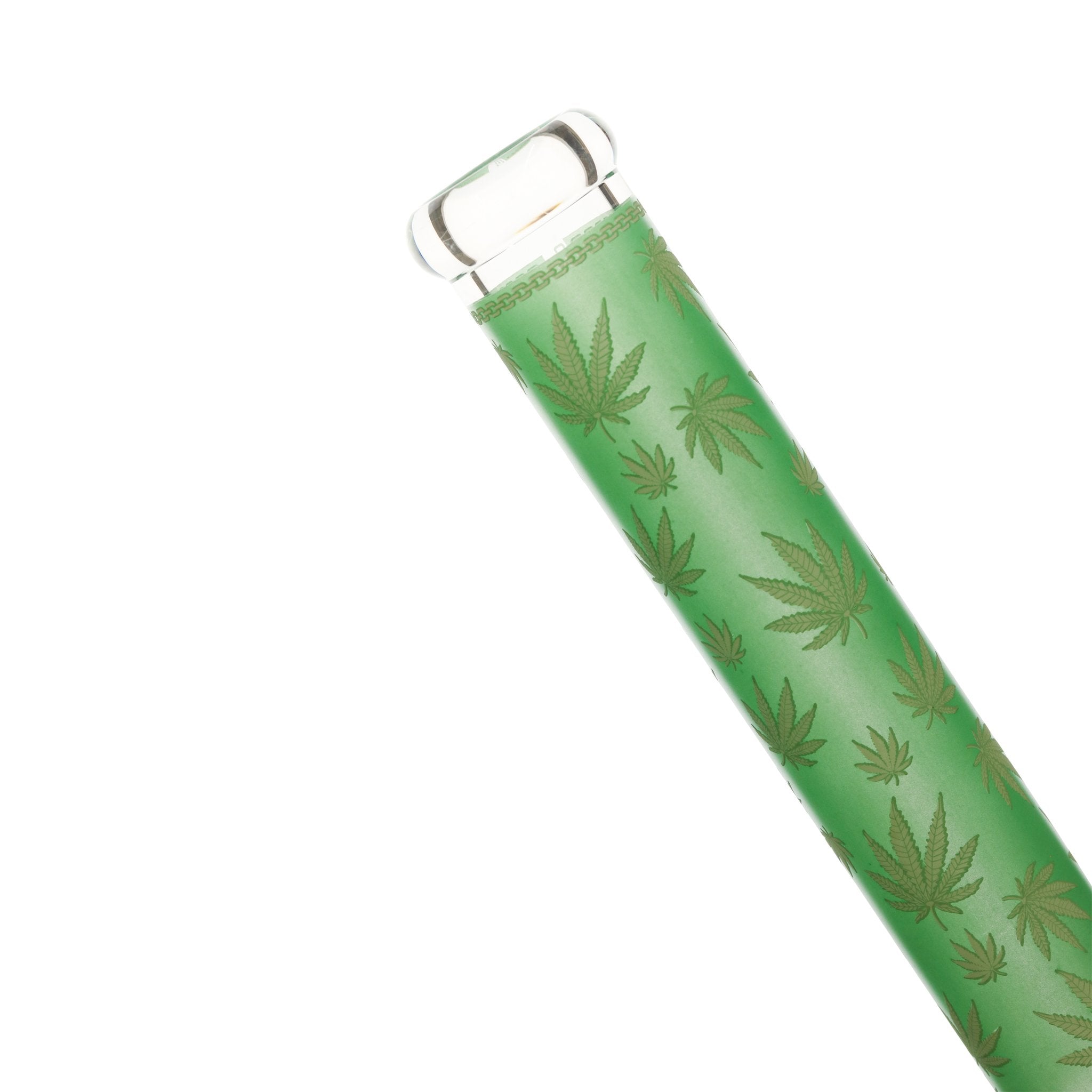 Collared Leaf Beaker Bong - 18in - Image 9