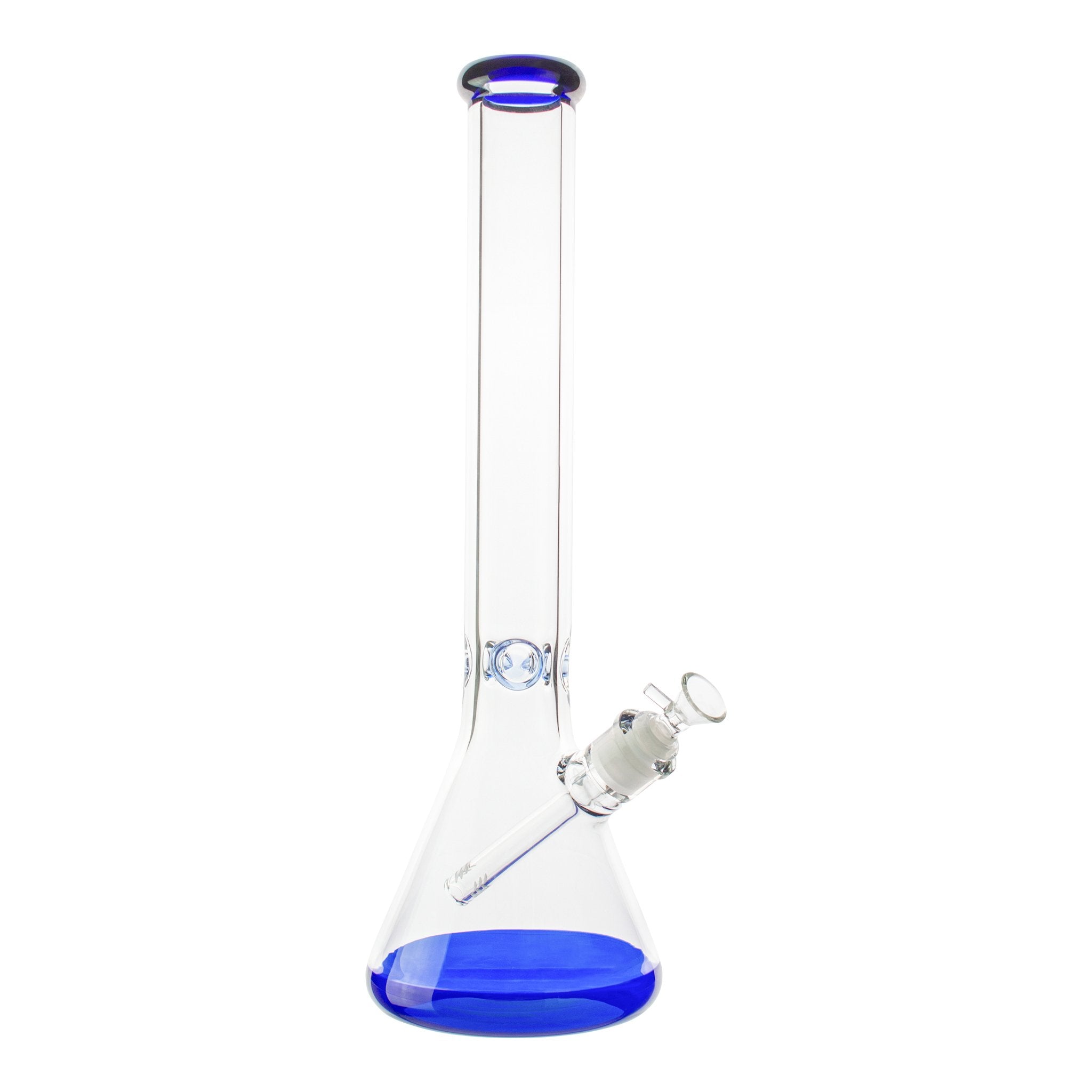 Color Tip Icey Beaker Bong - 18in