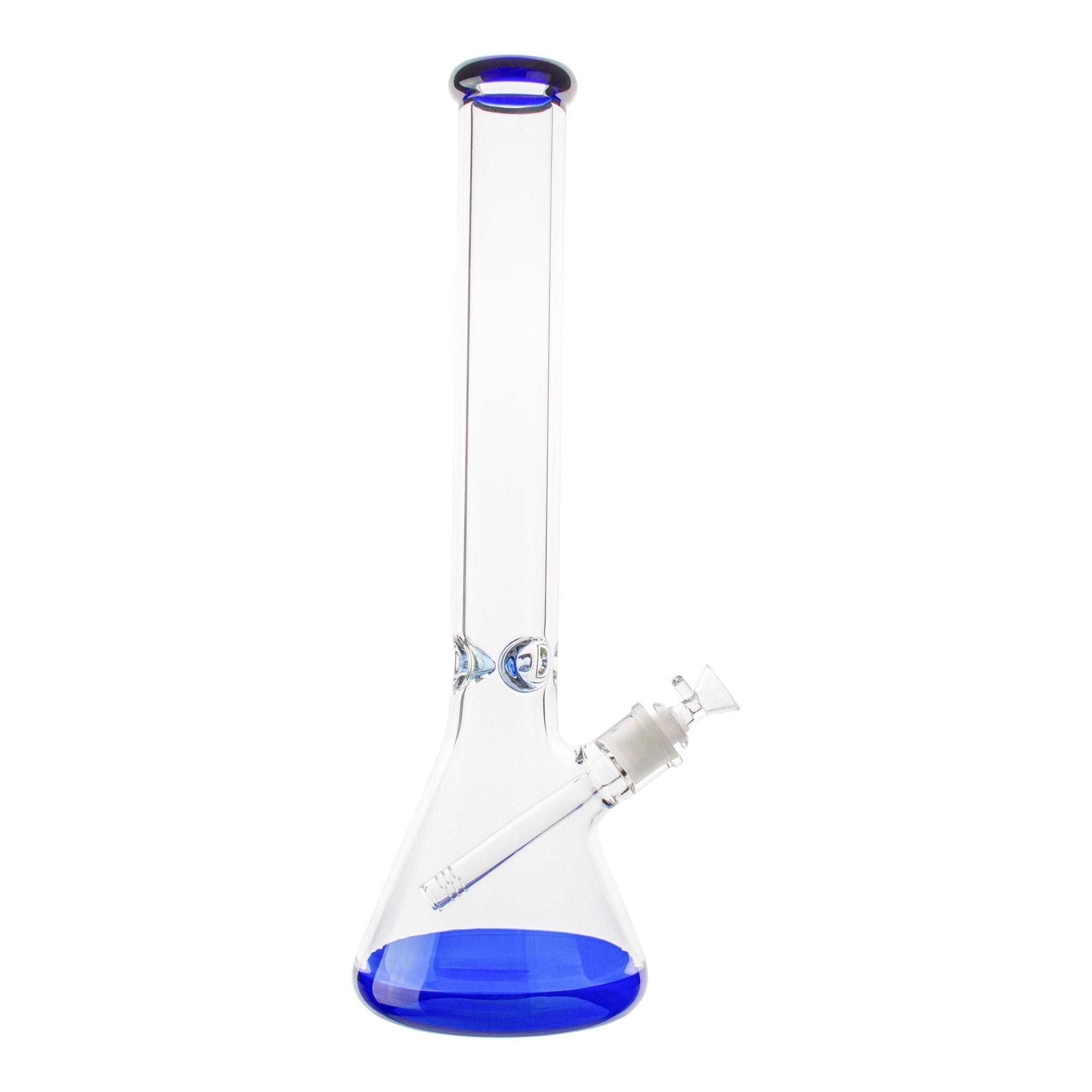 Color Tip Icey Beaker Bong - 18in - Image 4