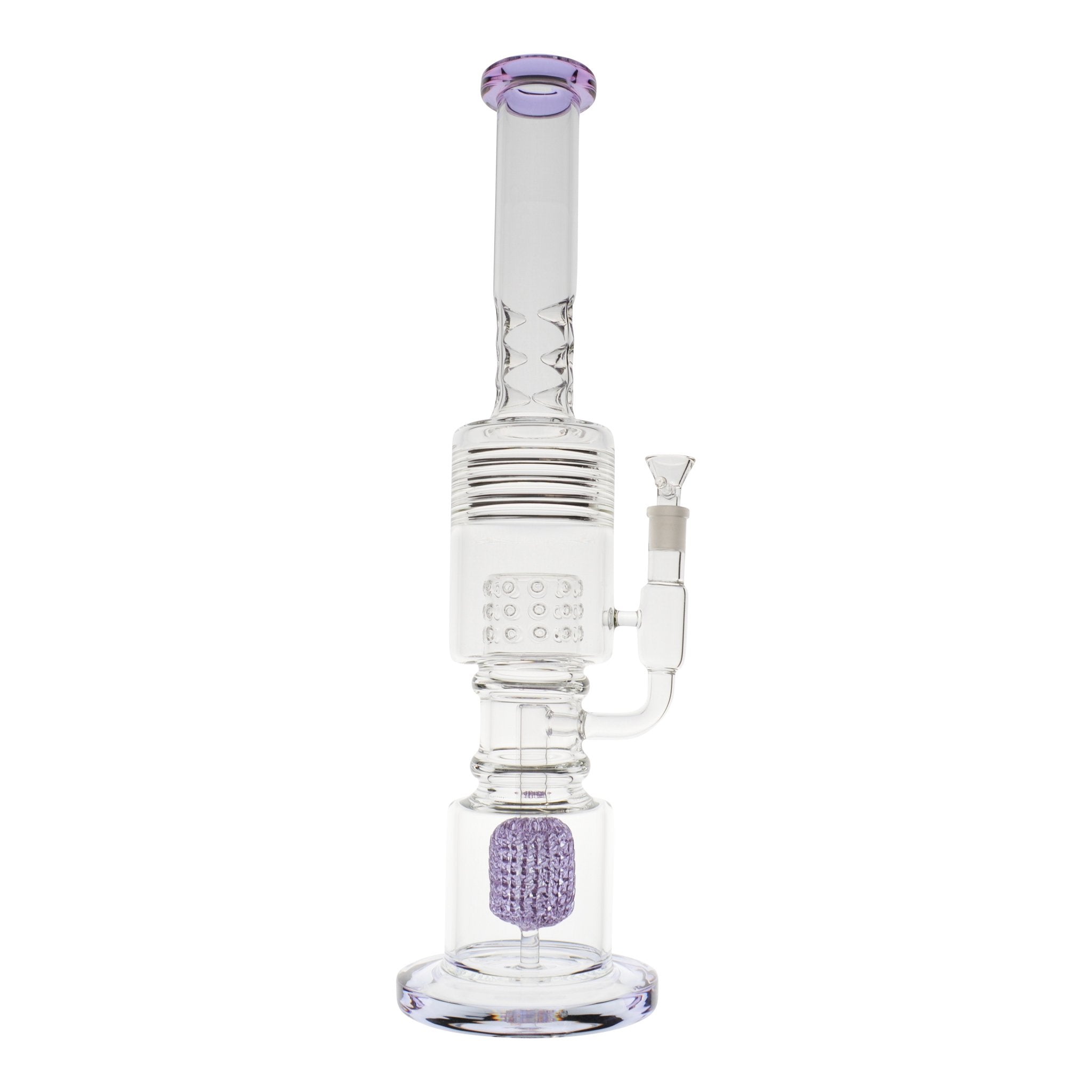 Color Tip Matrix Bong - 19 inches huge glass bong - Image 2