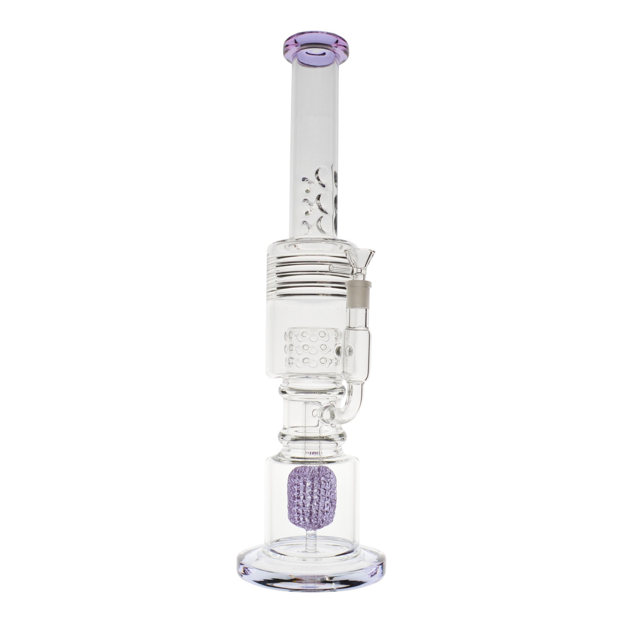 Color Tip Matrix Bong - 19 inches huge glass bong - Image 3