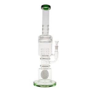 Color Tip Matrix Bong - 19 inches huge glass bong