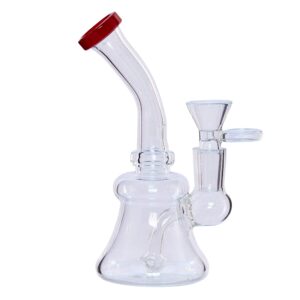 Color Tip Mini Bong - 5.5in