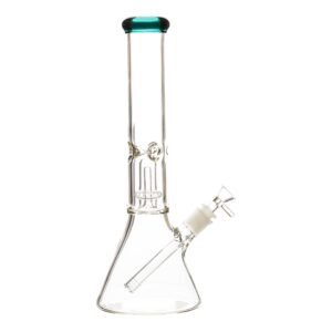 Color Tip Perc Bong - 14in
