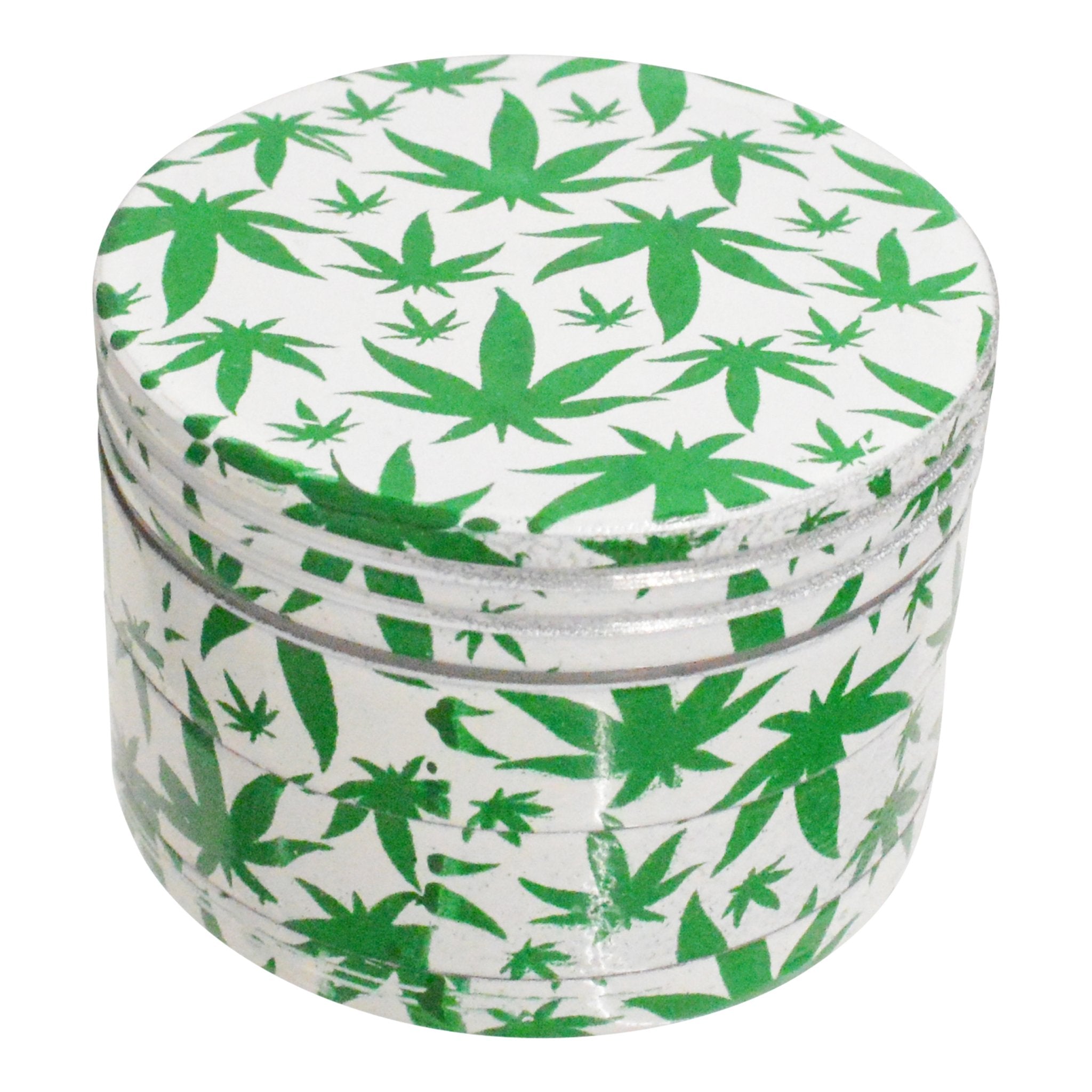 Colored 4 Piece Aluminum Herb Grinder - 50mm - Image 2