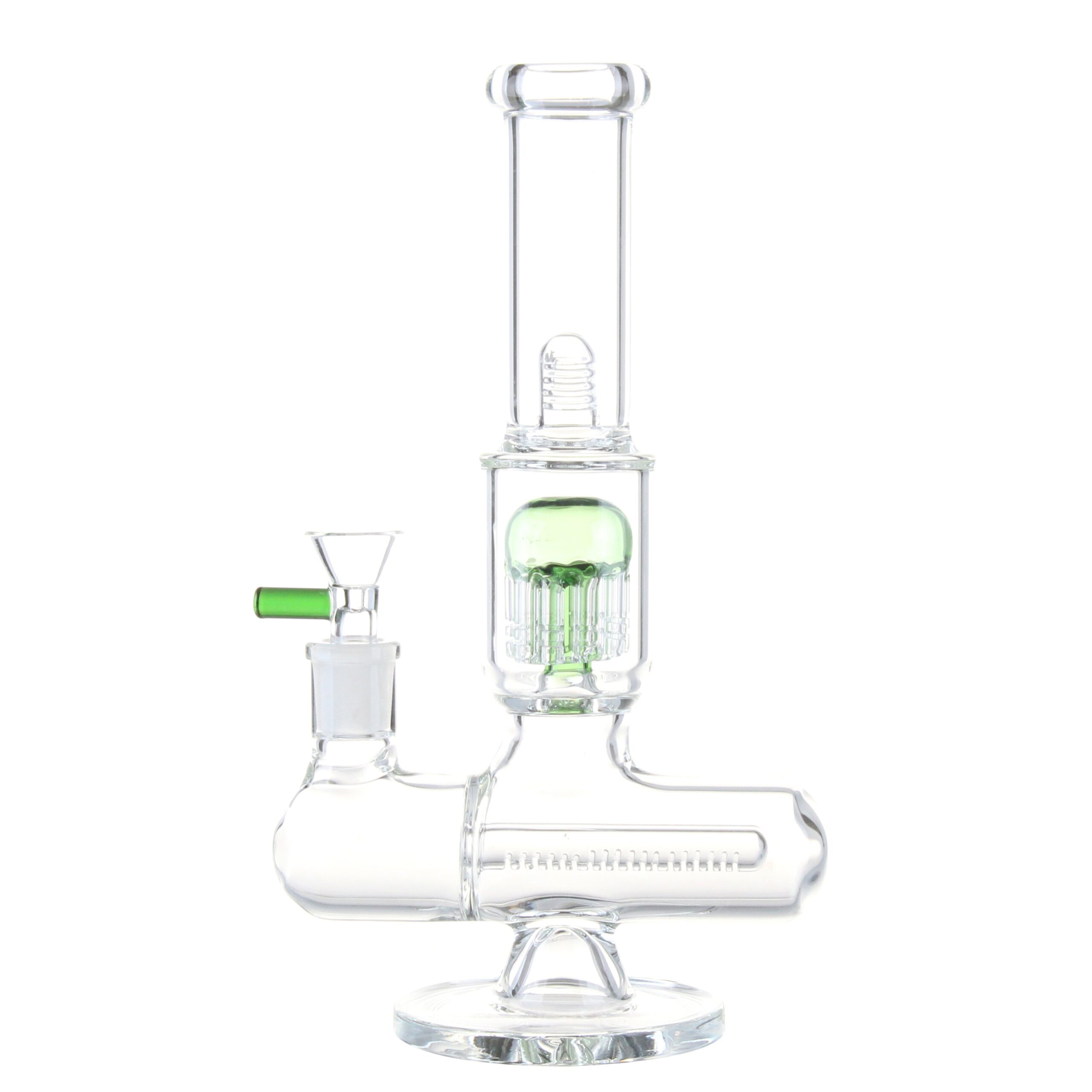Colored Inline Perc Bong - 10in - Image 3