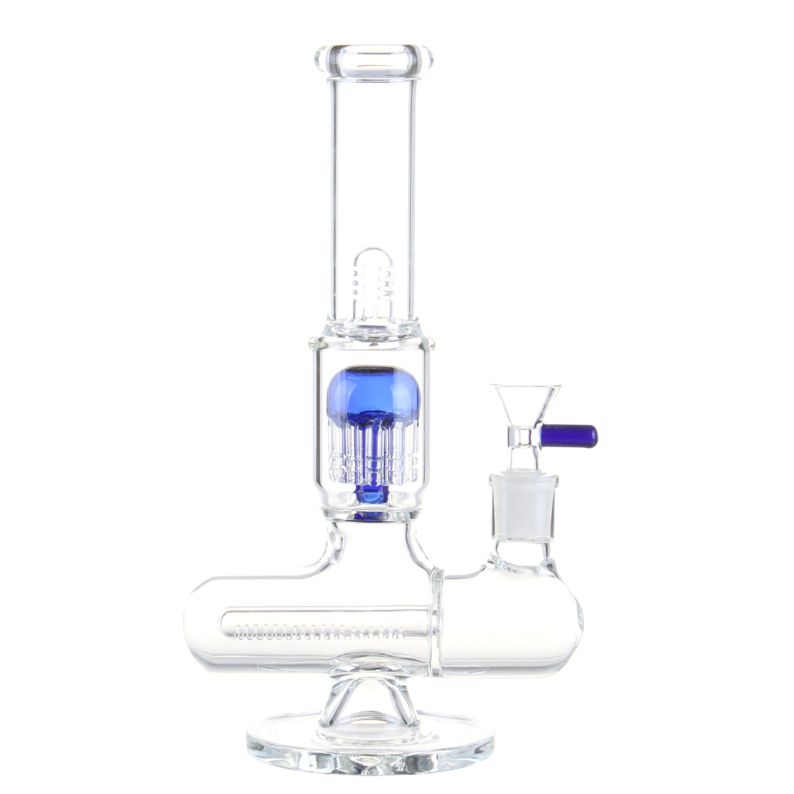 Colored Inline Perc Bong - 10in - Image 4