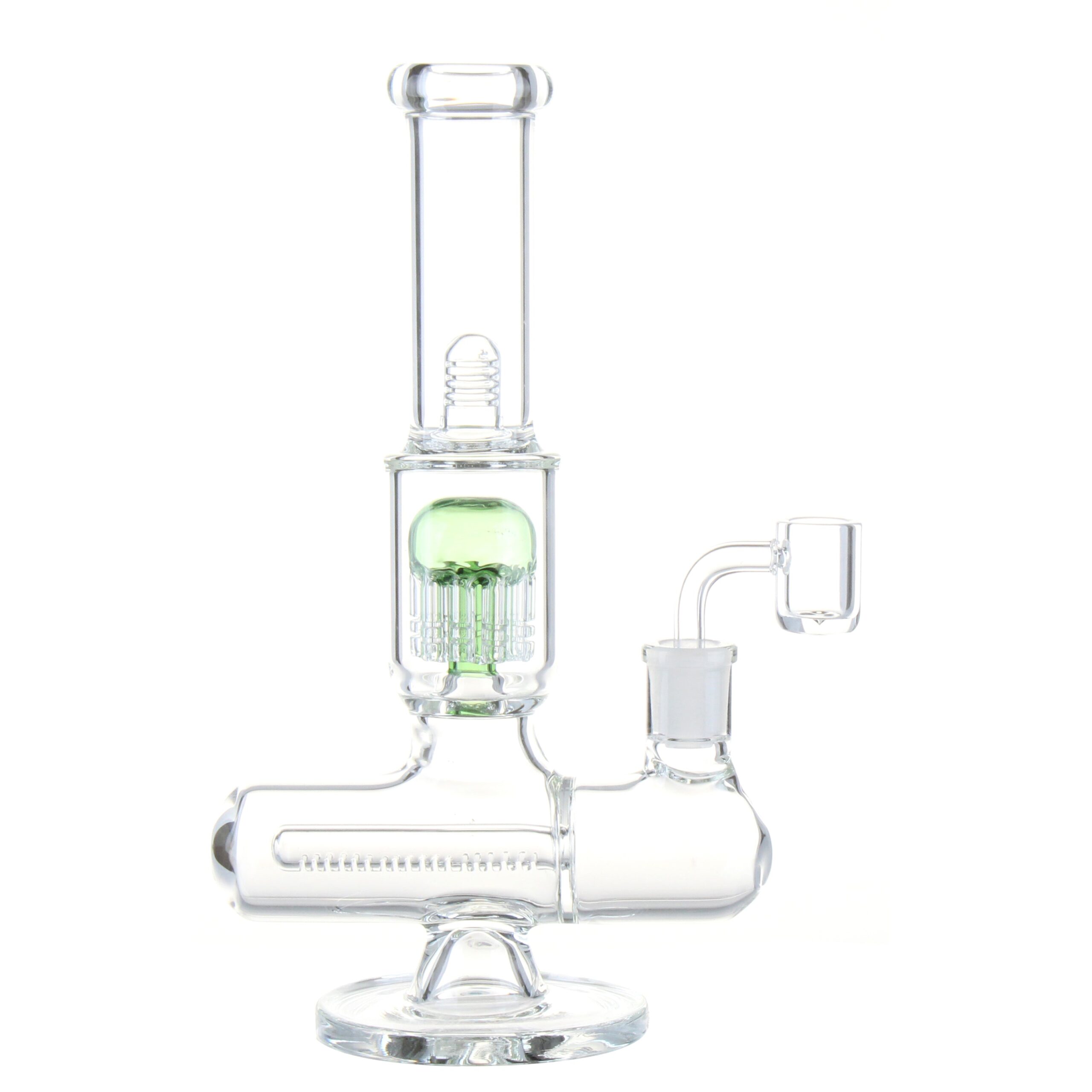 Colored Inline Perc Bong - 10in - Image 5