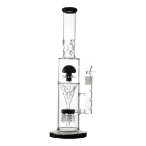 Colored Mushroom Perc Bong - 17in