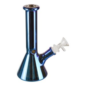 Colored Reflective Beaker Bong