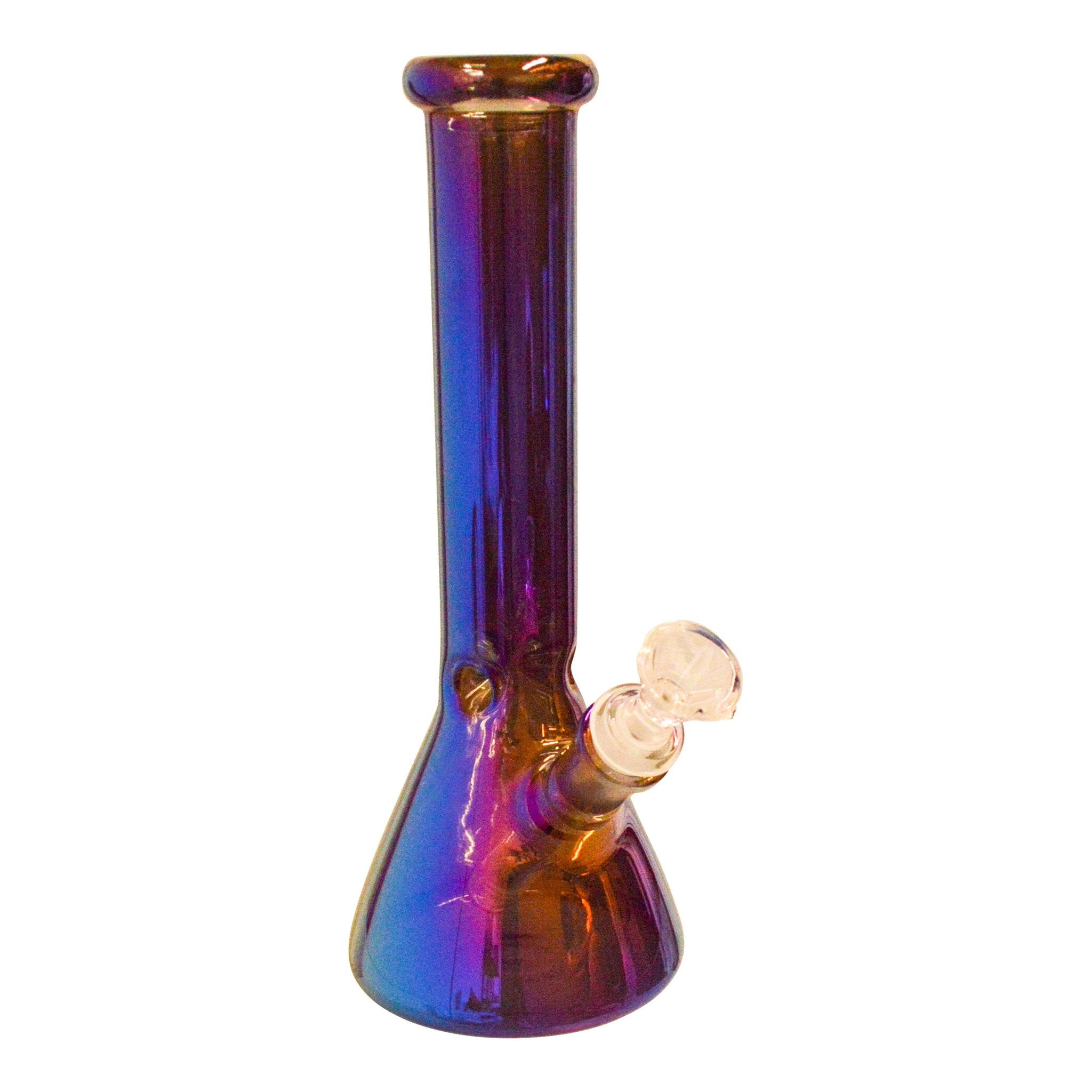 Colored Reflective Beaker Bong - Image 4