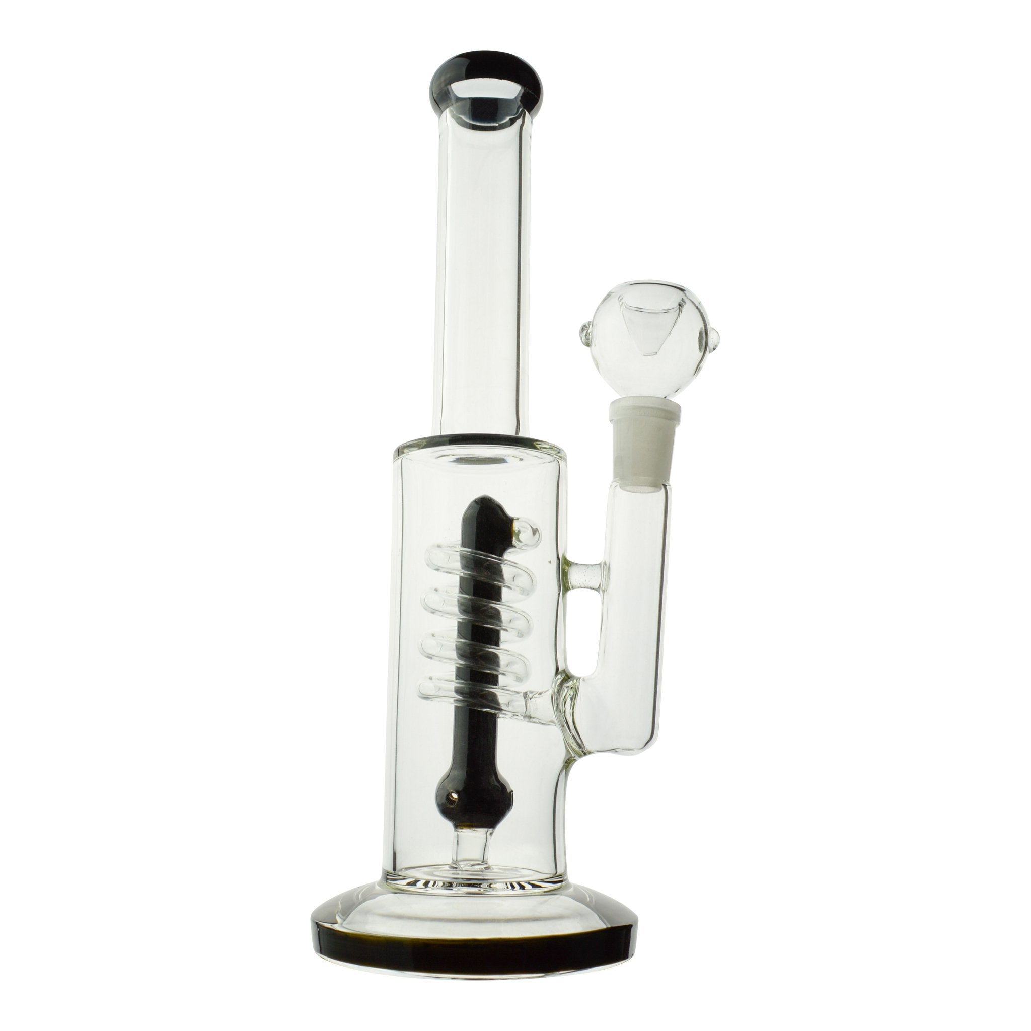 Colored Center Tube Spiral Bong - 10 inches