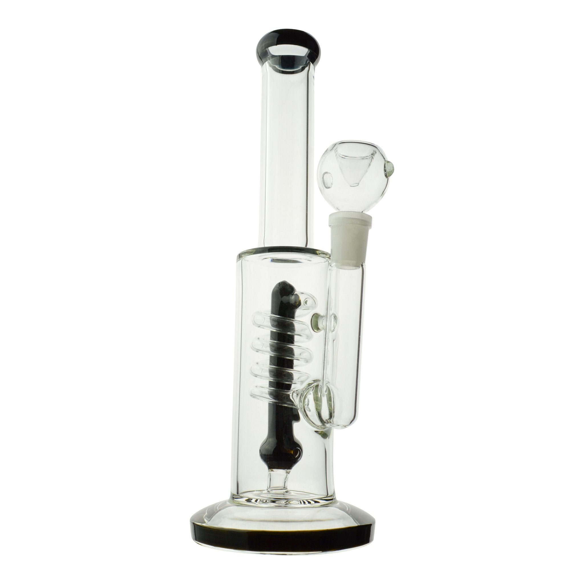 Colored Center Tube Spiral Bong - 10 inches - Image 2