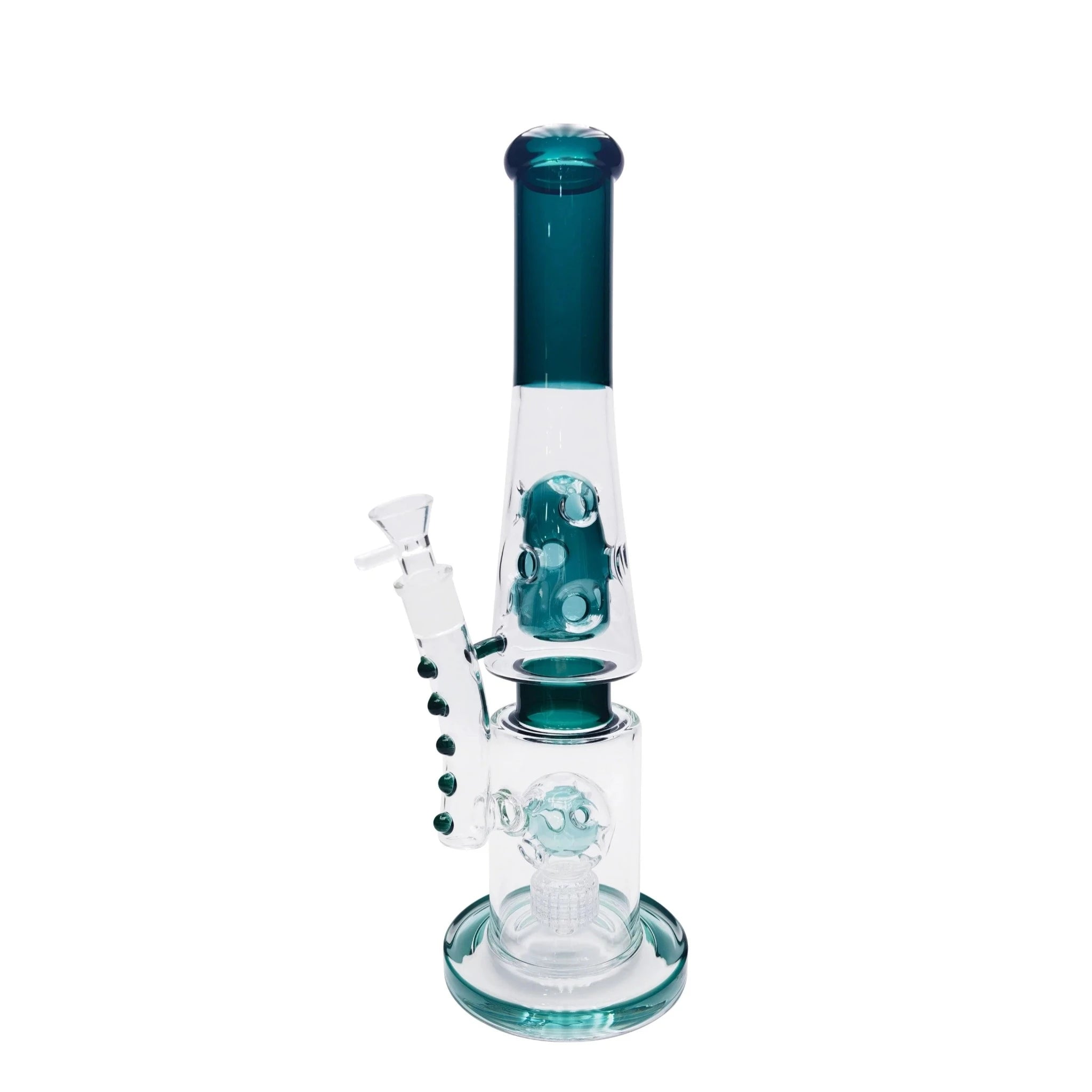 Conic Circle Perc Bong - 18in