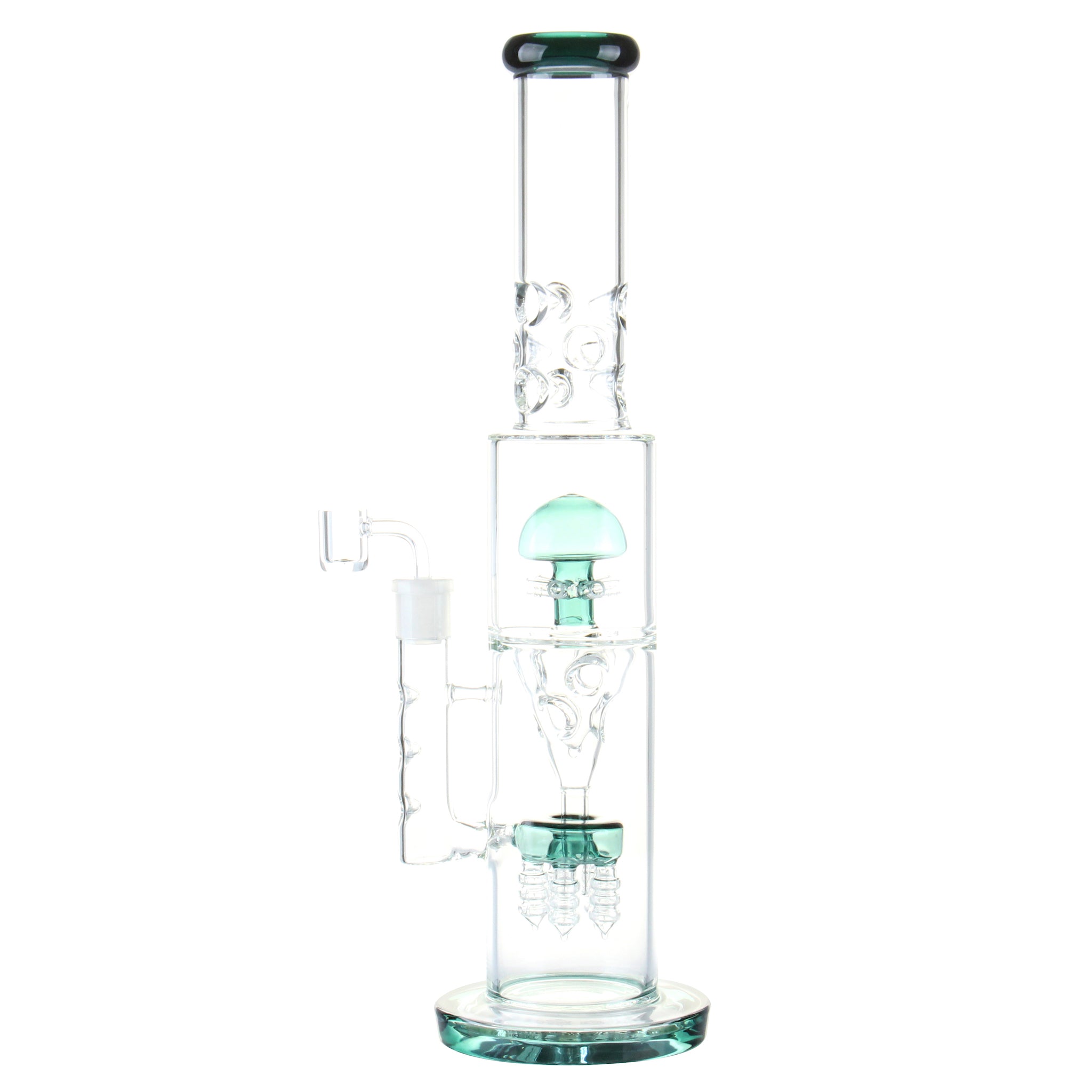 Conic Coil Perc Bong - 17in - Image 6