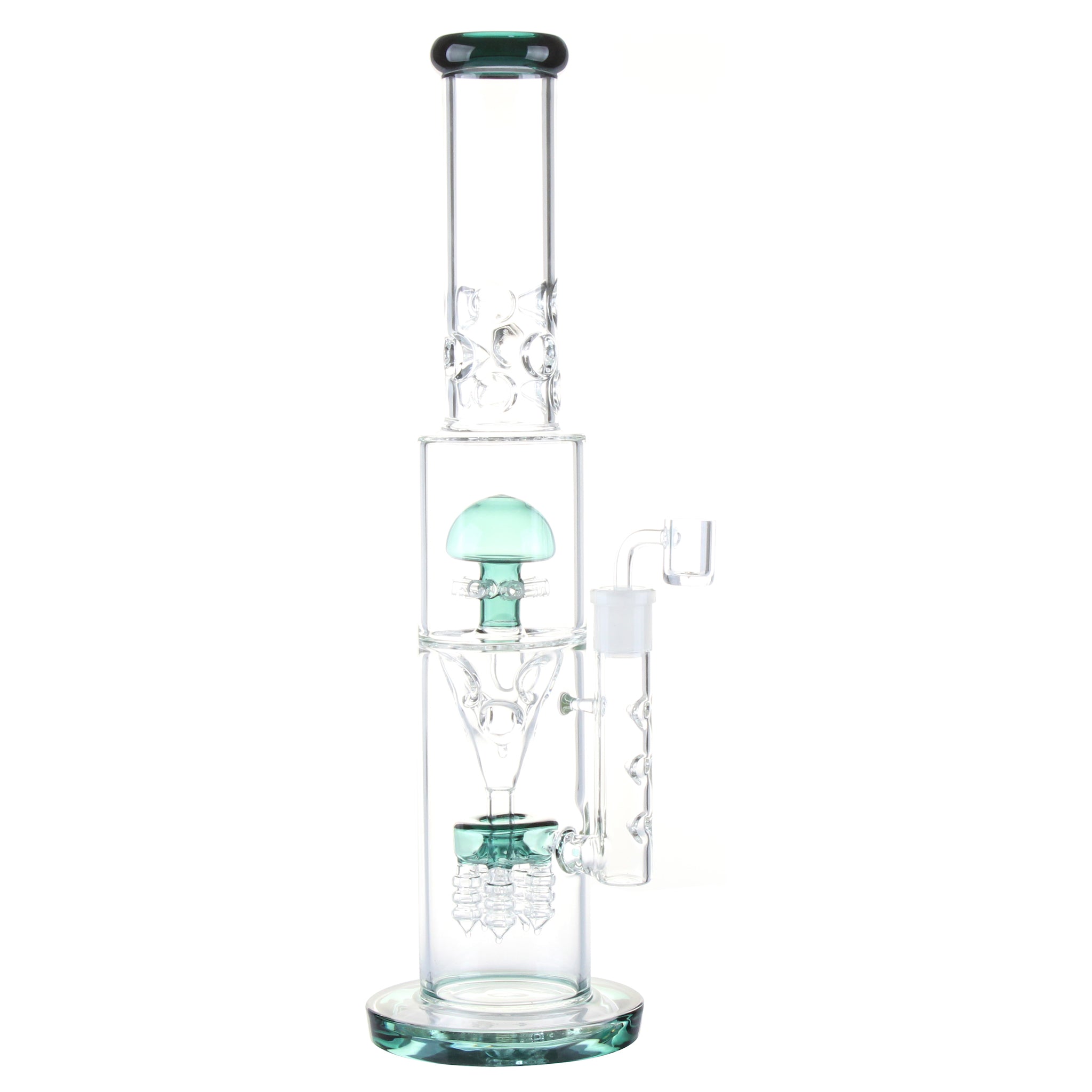 Conic Coil Perc Bong - 17in - Image 3