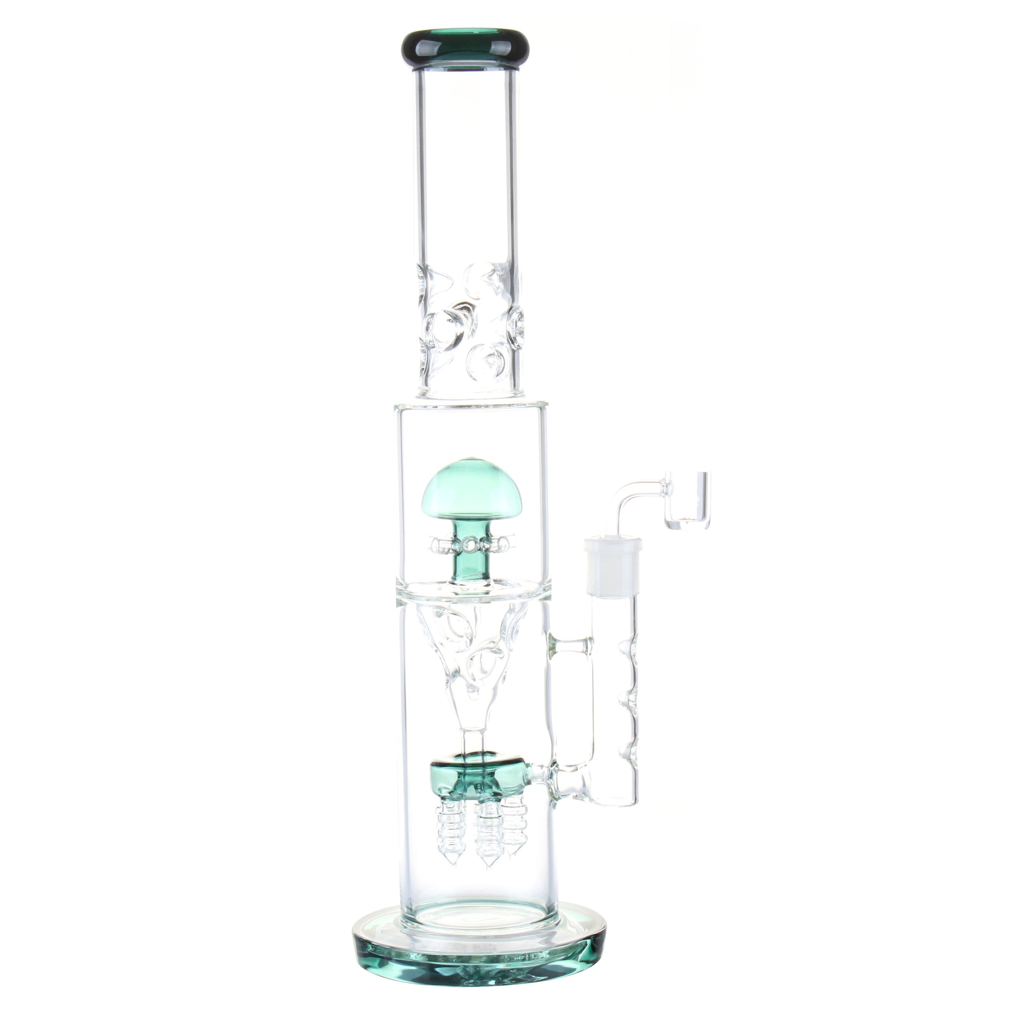 Conic Coil Perc Bong - 17in - Image 2