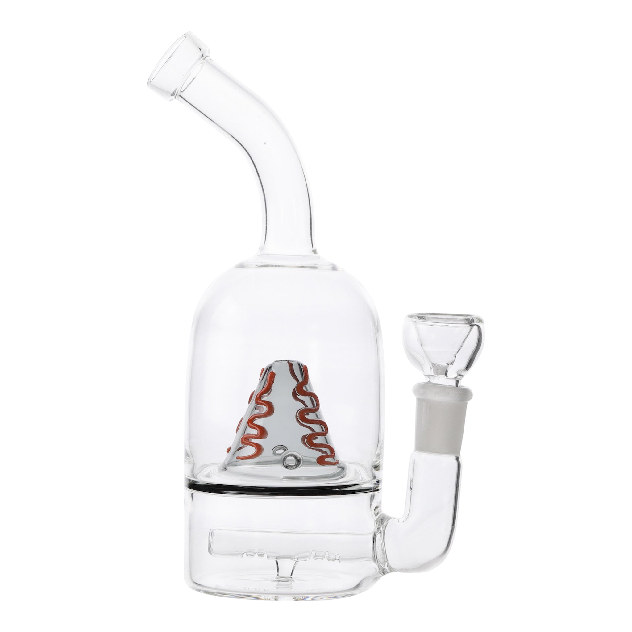 Conic Inline Percolator Bong - 7in - Image 2