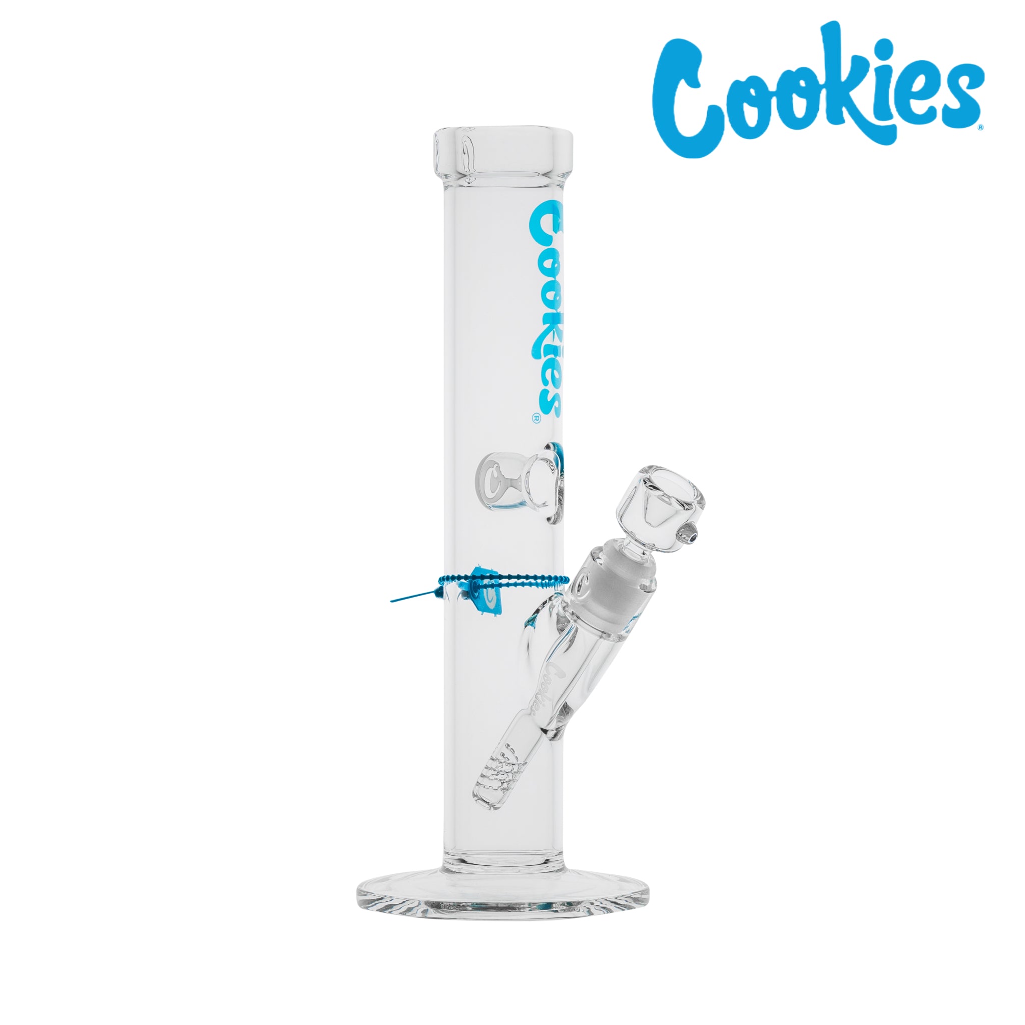 Cookies Original Straight Tube Bong - 13in