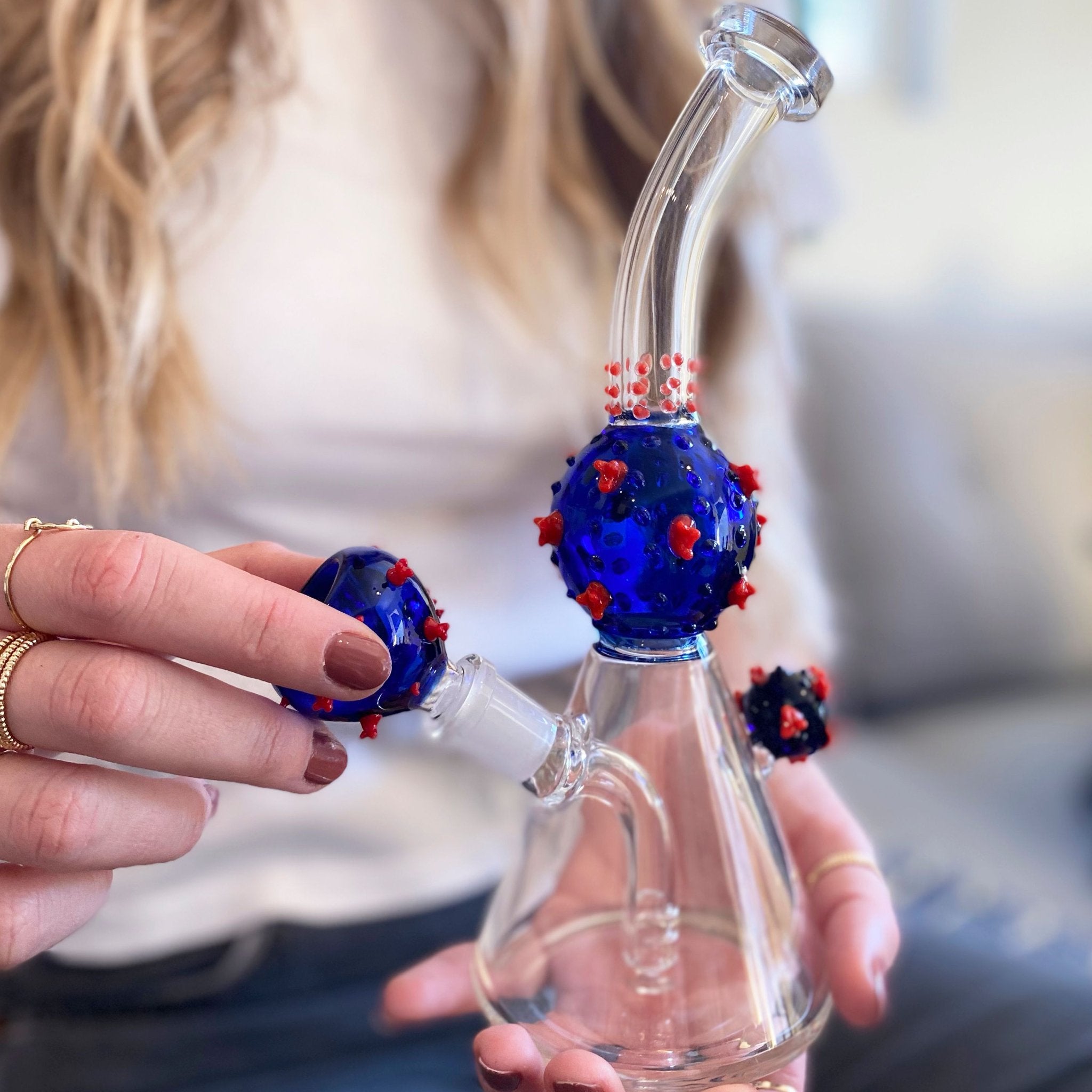 COVID Bong - 9in - Image 2
