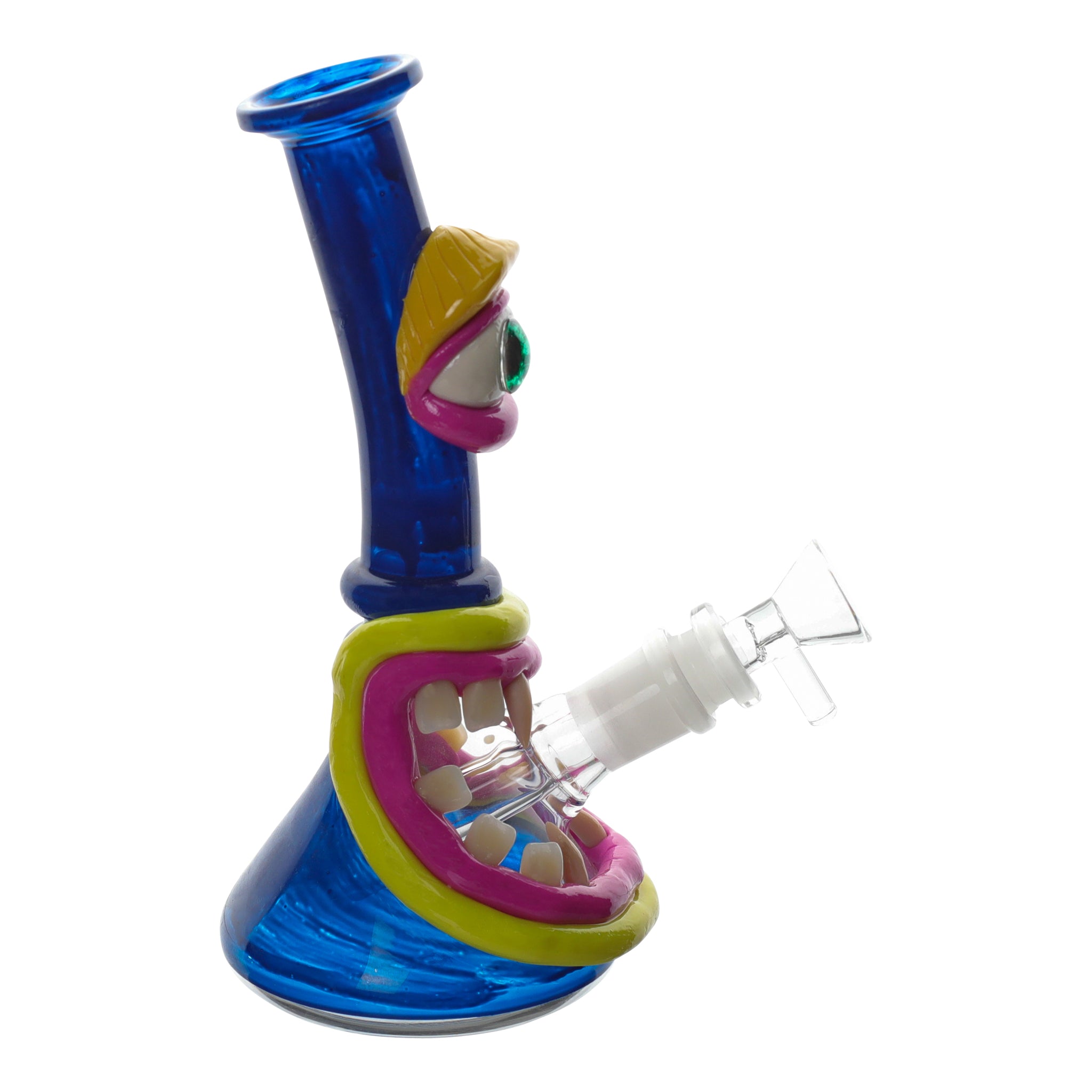 Cross-Eyed Cyclops Bong - 8in - Image 3
