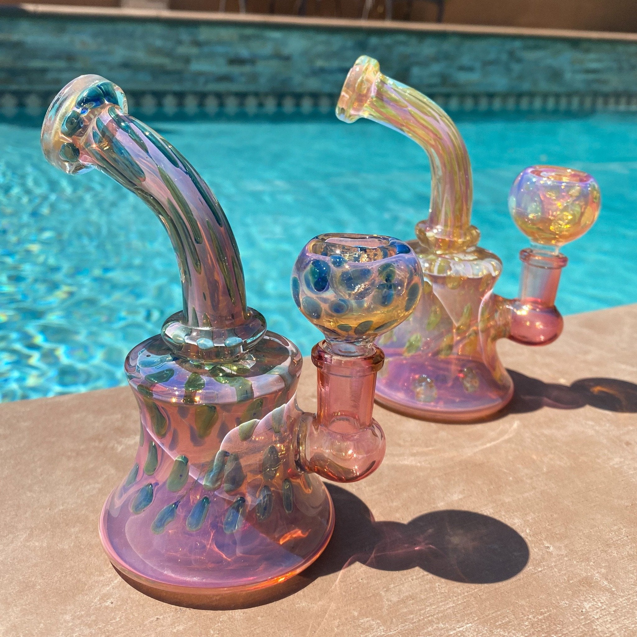 Curie Mini Bong - 6in - Image 7