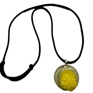 Doggface208 Dab Diamond Drip Pendant Necklace