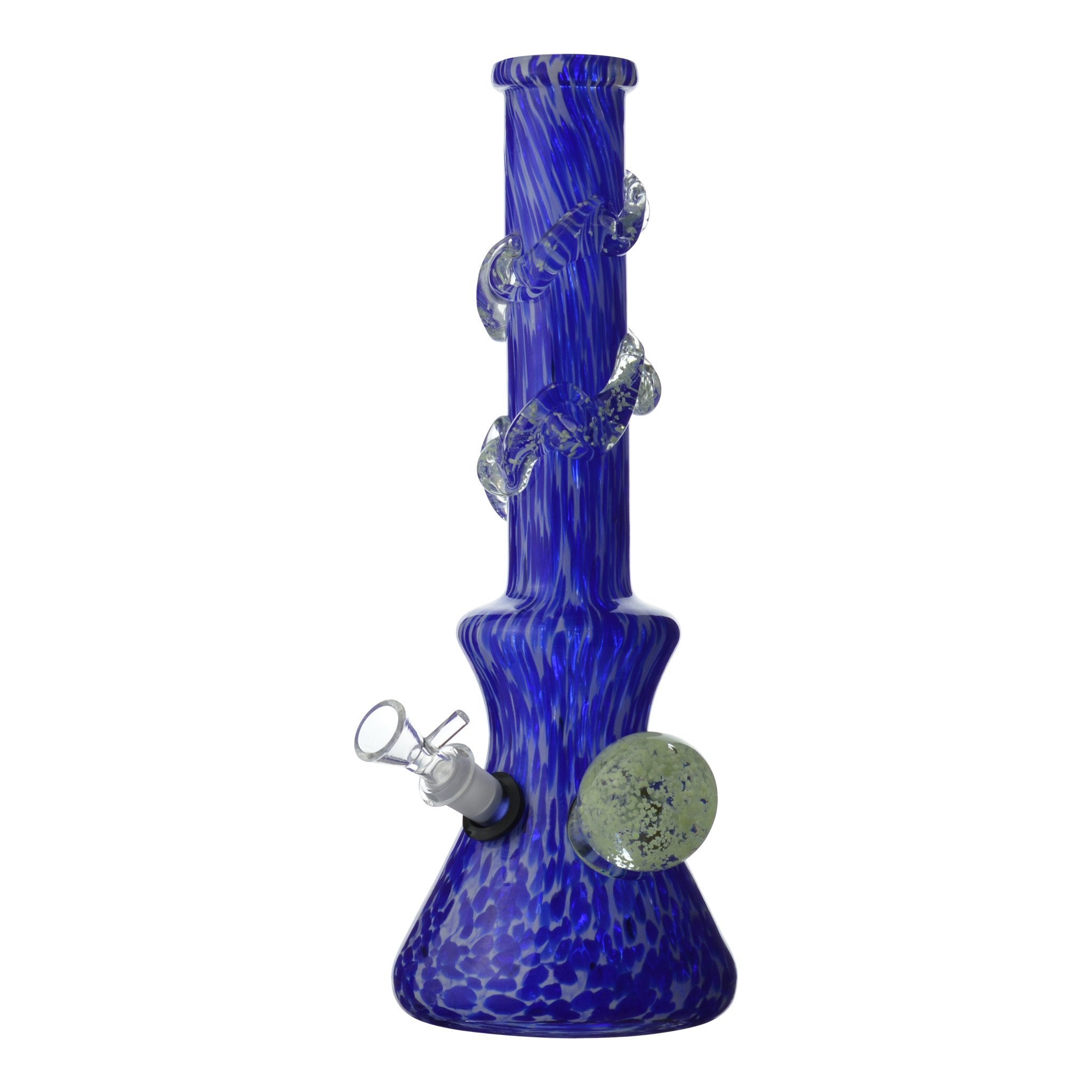 Dappled Sphere Beaker Bong - 14in - Image 2
