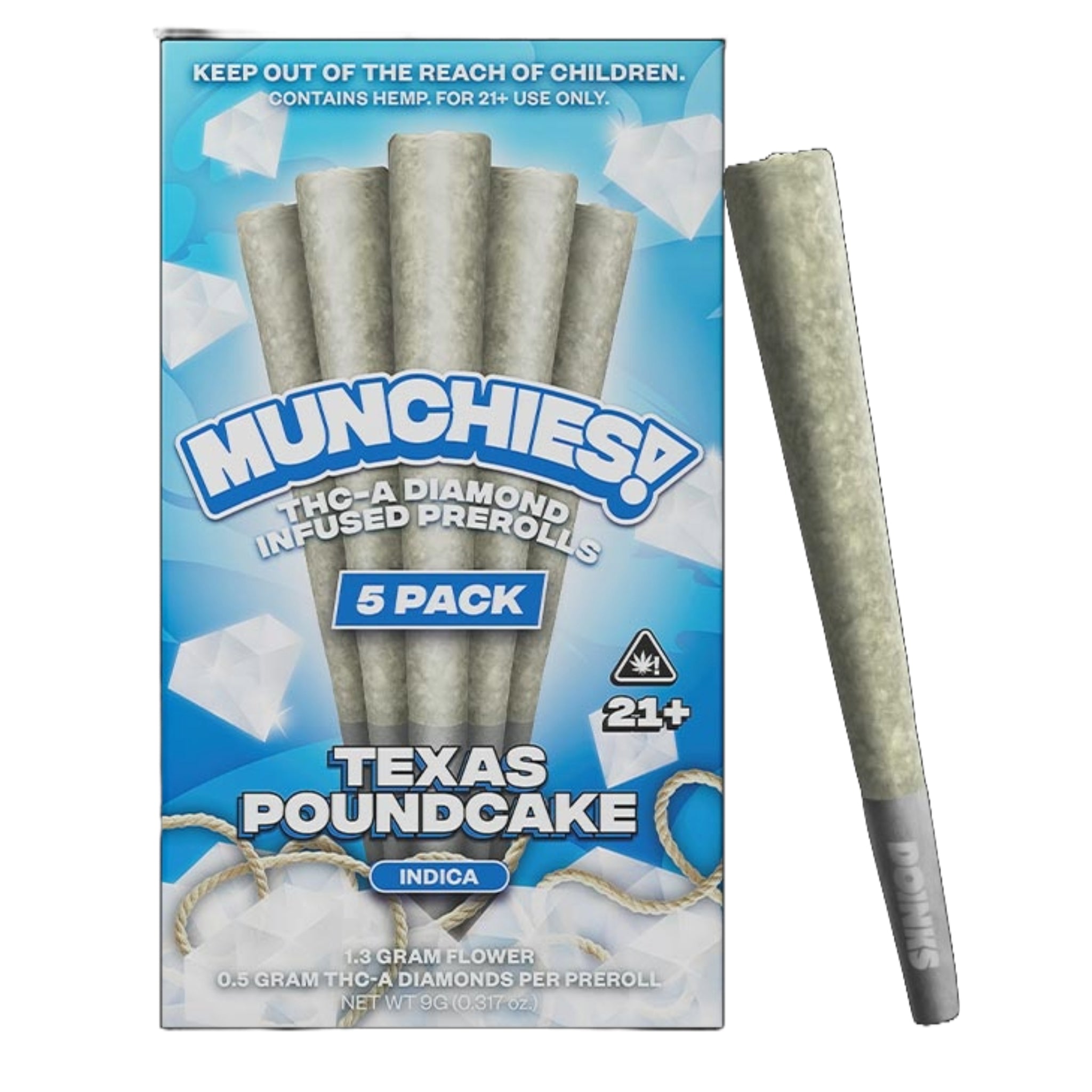 Delta Munchies THC-A Pre-Roll - 5ct - Image 3